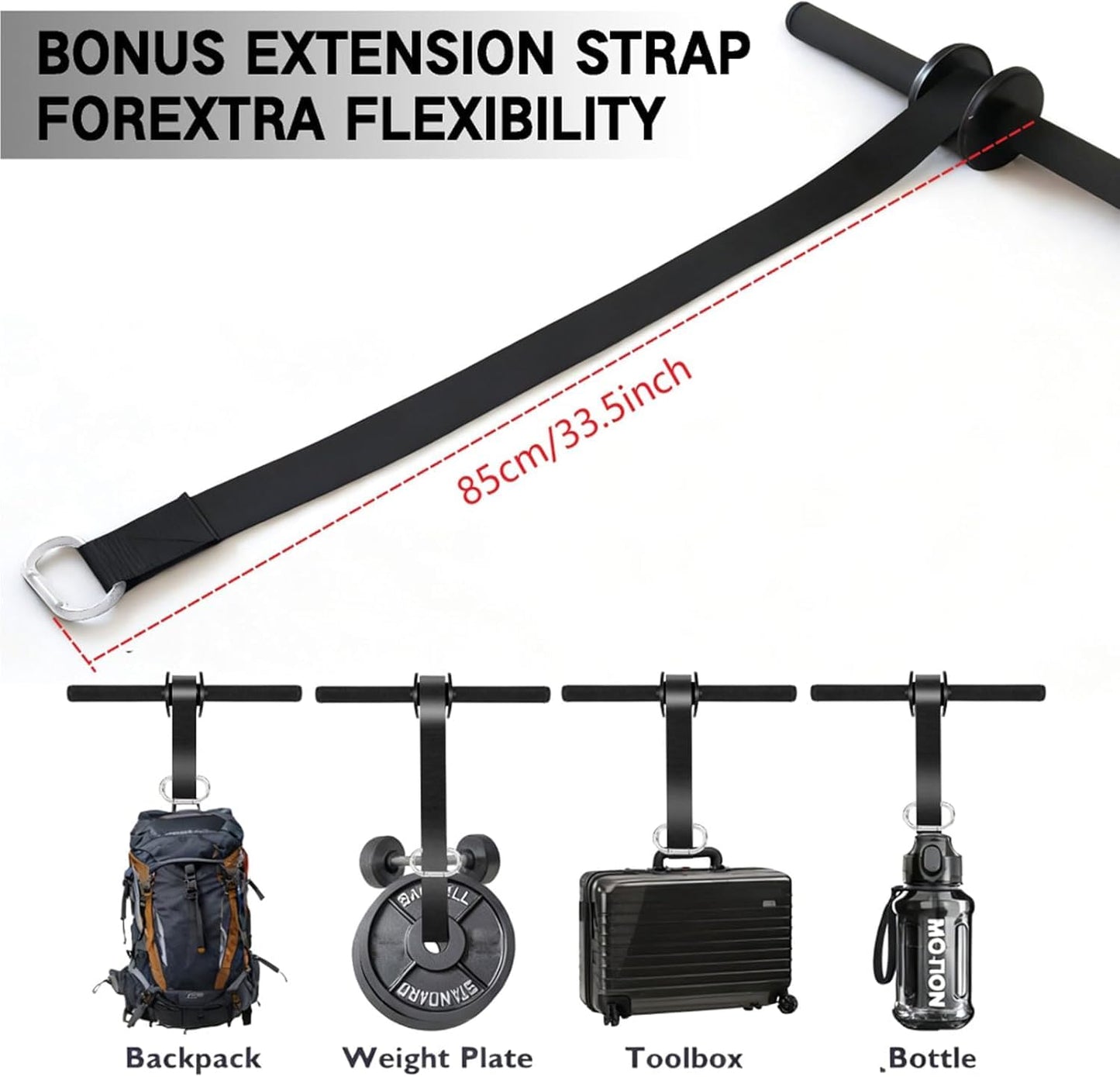 Upgraded Forearm Strengthener–Wrist Roller with Clicking Ratchet Feedback & Ergonomic Anti-Slip Grip | Wrist Power | Ideal for Muscle Building, Grip Training & Rehabilitation