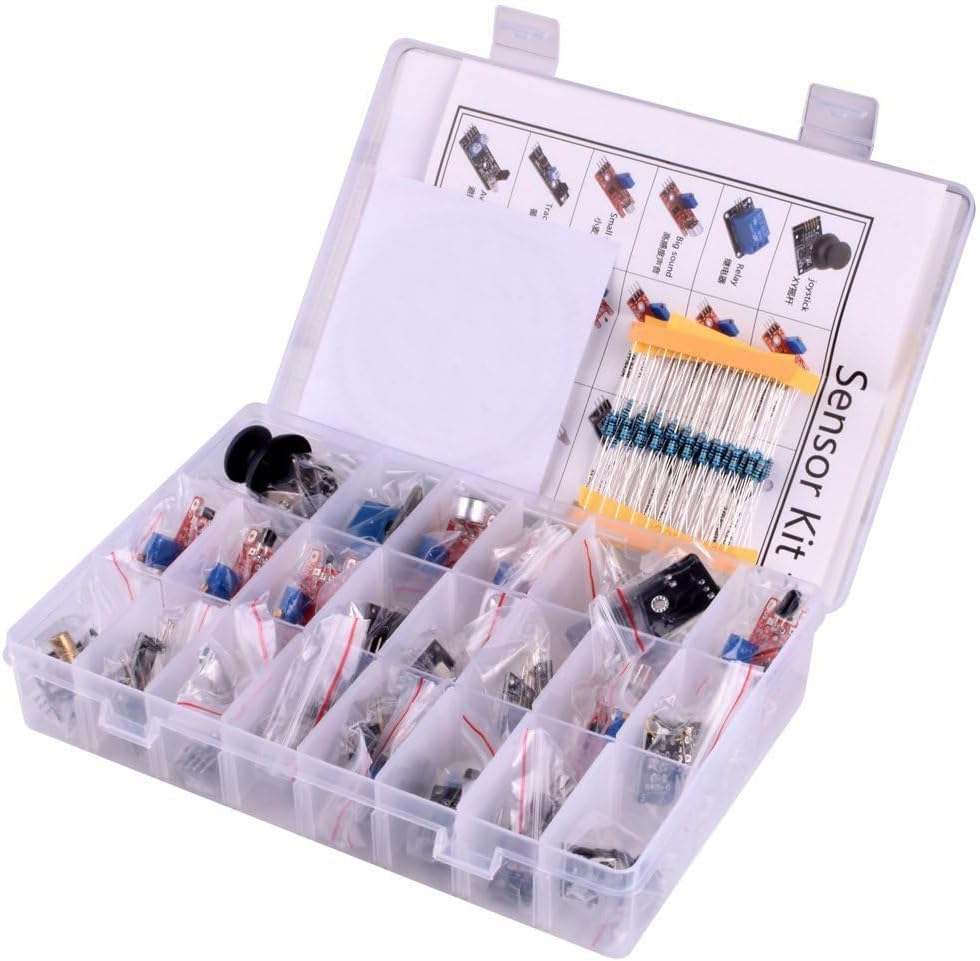 kuman 37 1 3 2 K5 Compatible For Arduino Raspberry pi Sensor kit, in Robot Projects Starter Kits with Tutorials