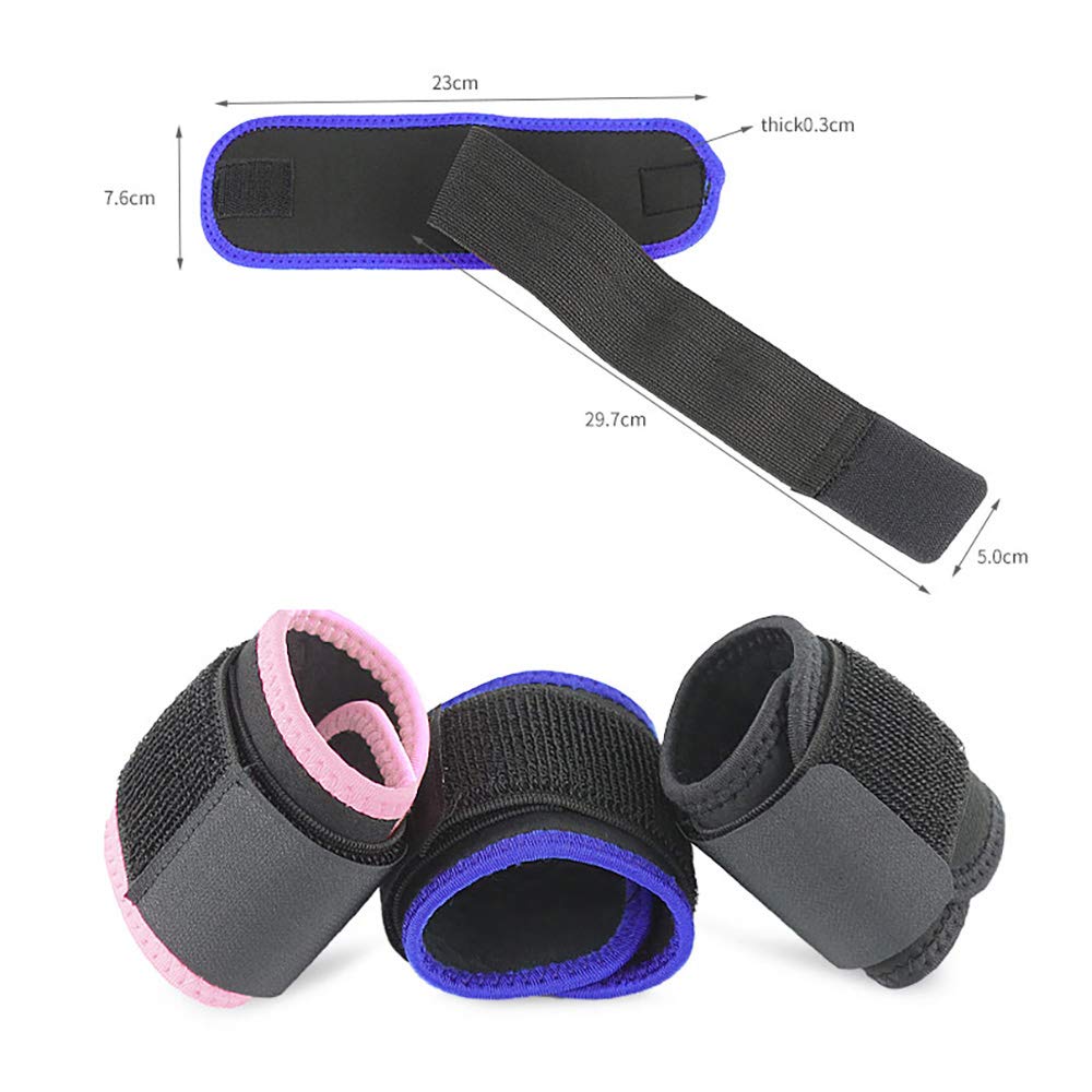 Wrist Brace, Compression Wrist Strap Support Wrist for Men & Women, Youth & Elderly, Boys& Girls, One Size Adjustable, Sports Wristband 1 PCS (Pink)