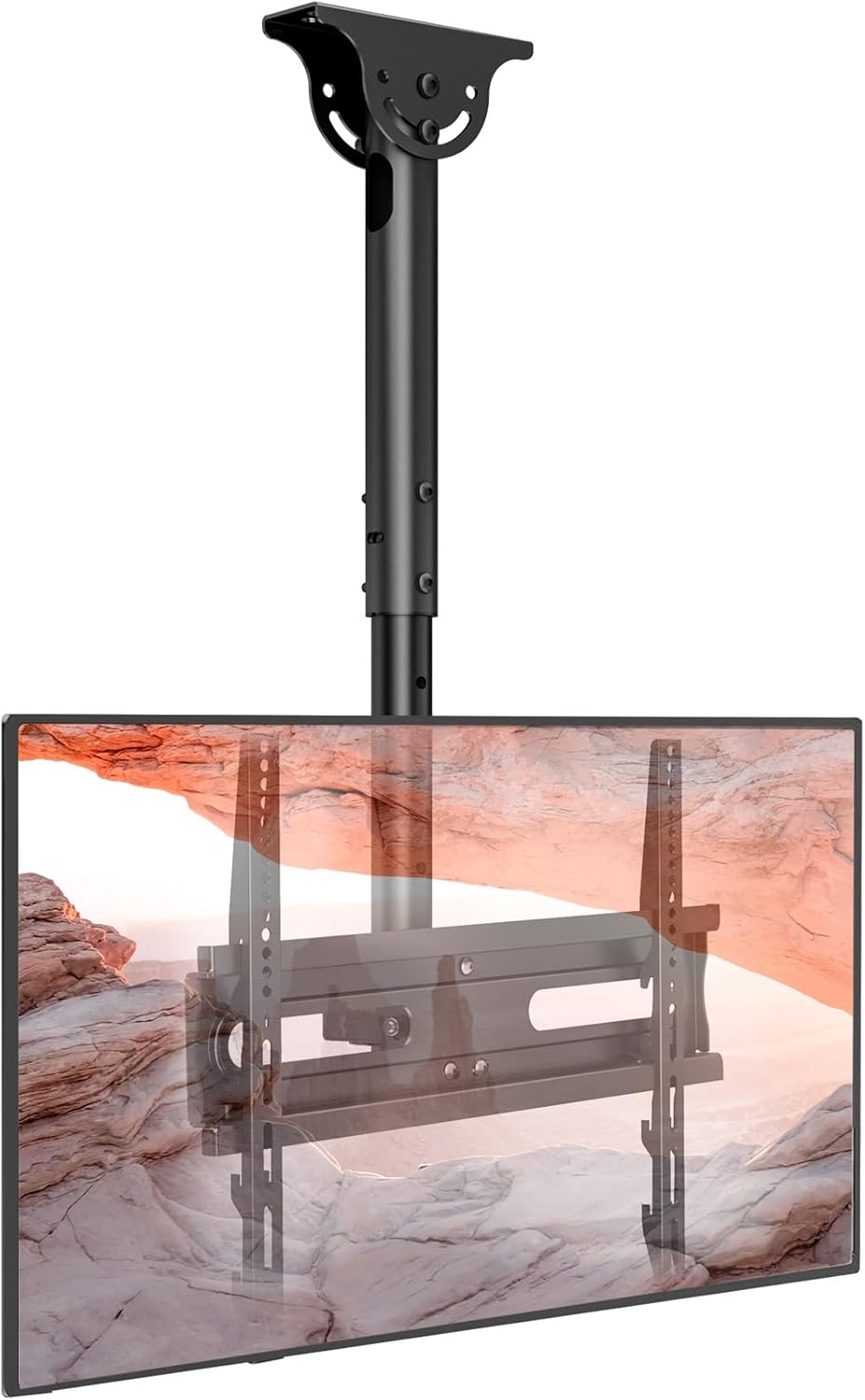 AX WABER 26-65 inch 4K 110lbs,Hanging 400x400mm (AX11TB01), Ceiling TV Mount Adjustable Bracket for LCD LED OLED TVs