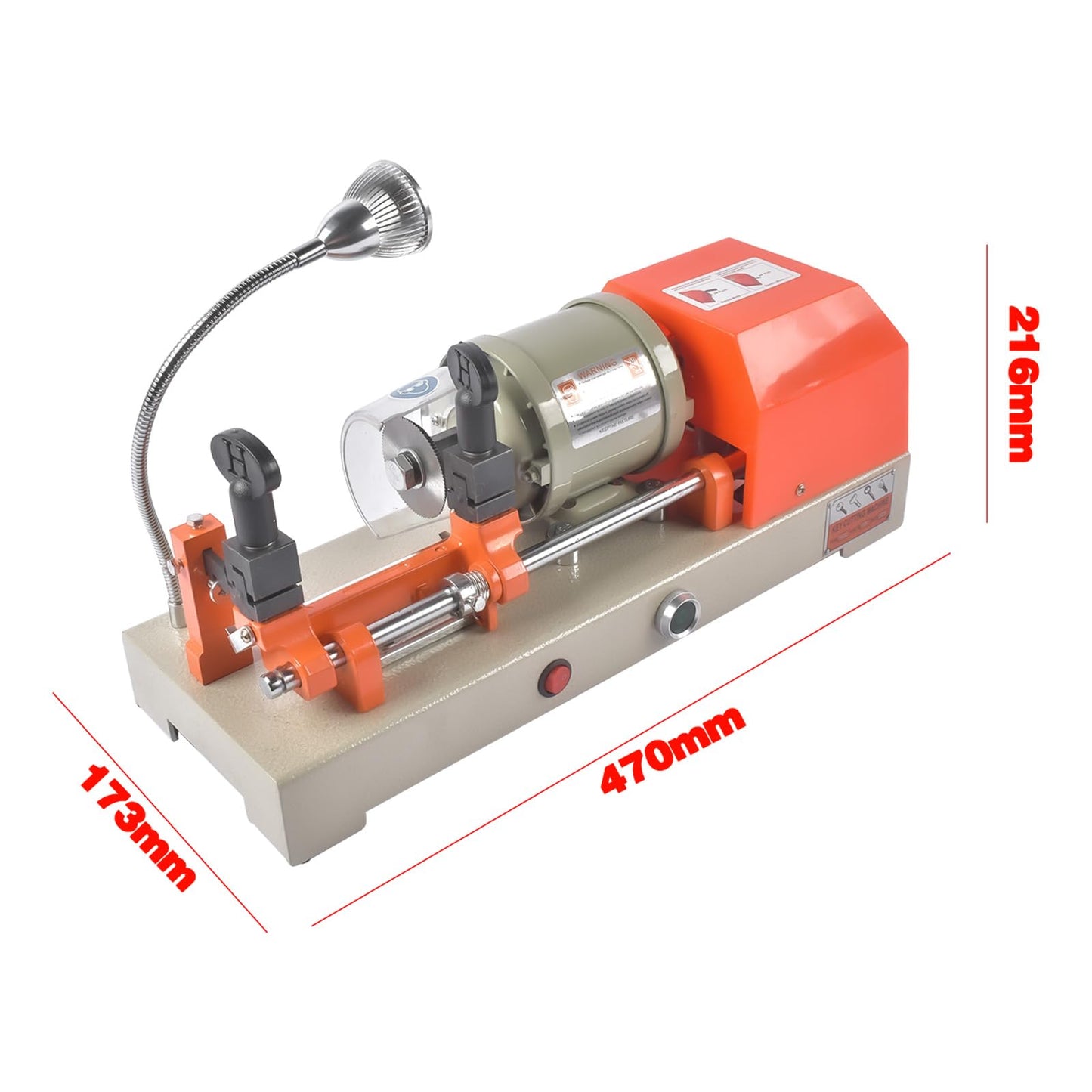 Hardware cutting machine, 110V Cutter Cutting Machine for Cutting Metal Parts, 4-Sided Slotting, Dust Guard & Dual-Power Modes