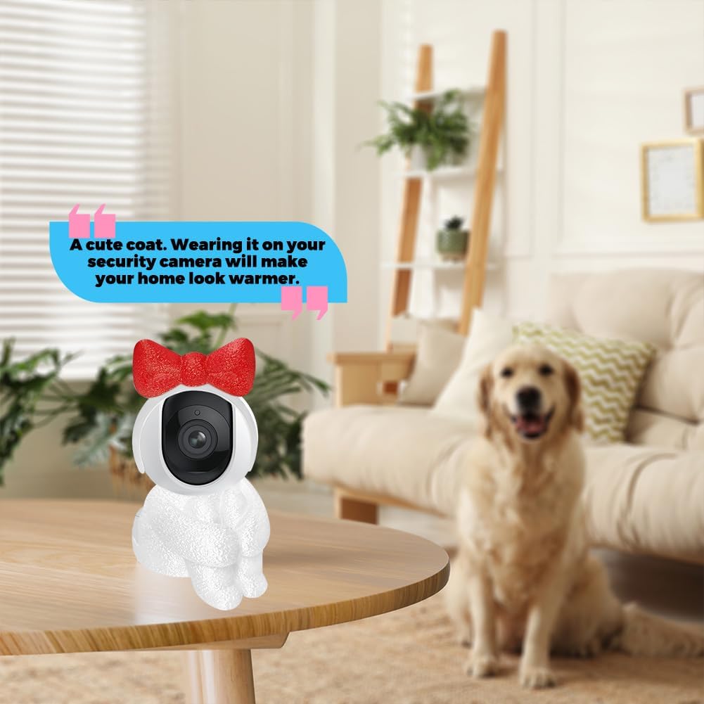 SHDIEHJFMLDH Creative Indoor Camera Housing for Baby Monitor, Dog Camera, Suitable only for Spherical Monitor Device