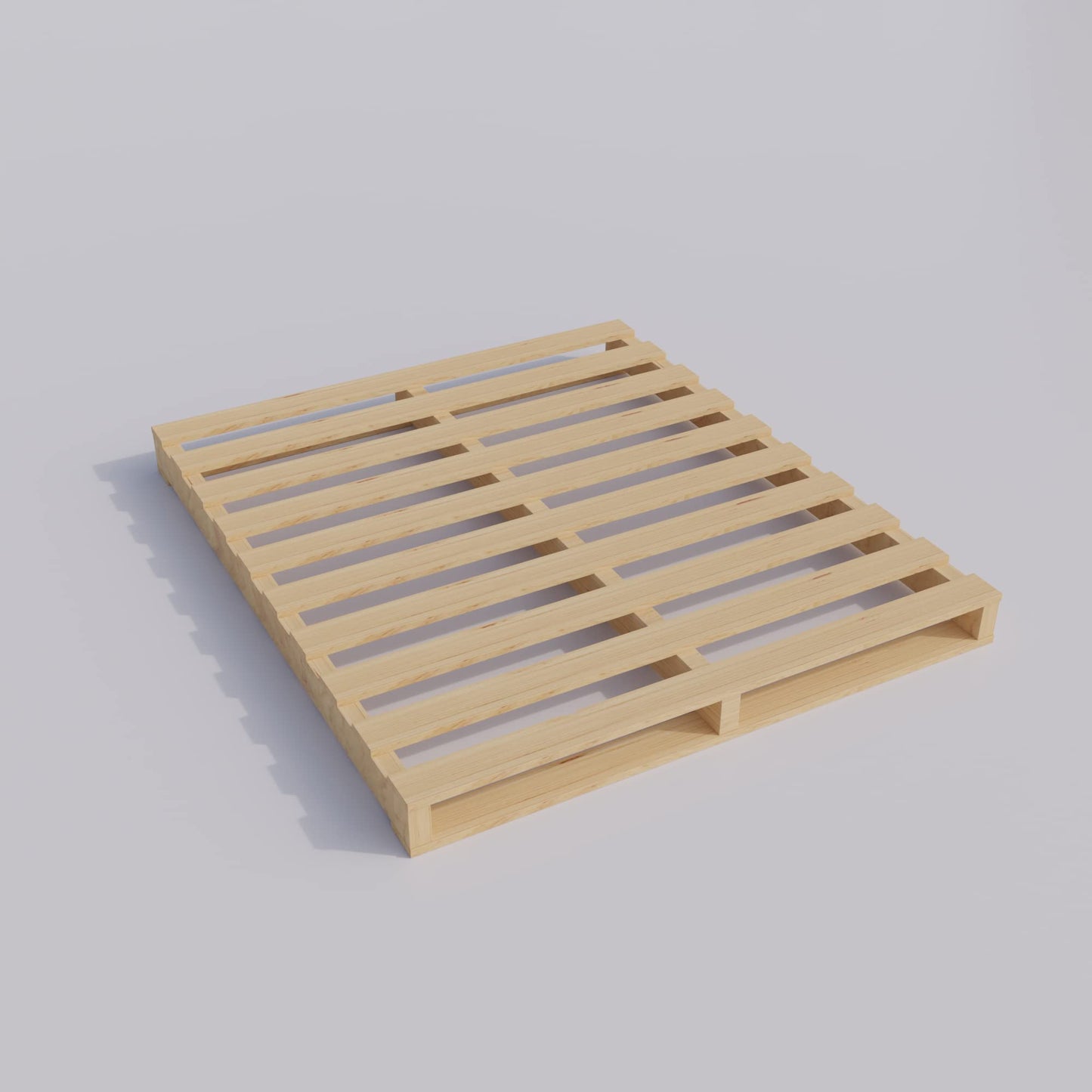 Treaton, Heavy-Duty 2-Way Entry Wooden Pallet – 38x36x5”, Industrial-Grade Hardwood Shipping Pallet, Durable, Reusable, Stackable, Easy to Handle, Commercial Use as a Floor-Pallet, 2 Pack