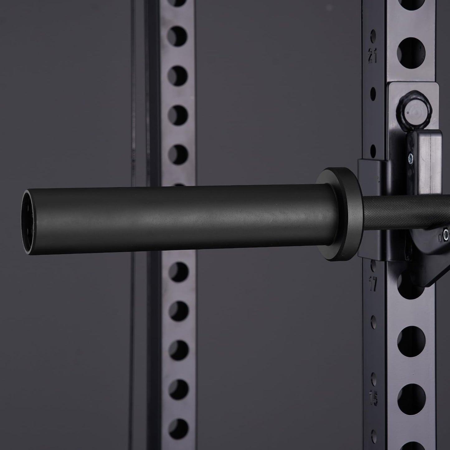 Mikolo 7ft Olympic Barbell, Barbell for Weightlifting and Powerlifting 45lb, Olympic Bar for 1500lbs Capacity, Weight Bar Fit 2” Standard Weights (6ft,Balck)