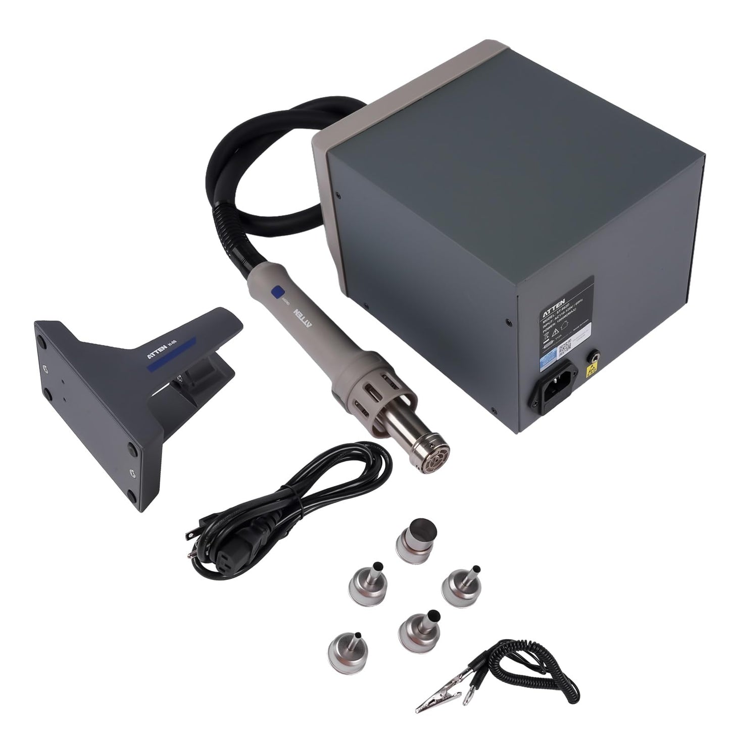 Getanye ST-862D Hot Air Gun Soldering Station, 1000W Digital Display Rework Station, Automatic Sleep, Adjustable Temperature, ST862D