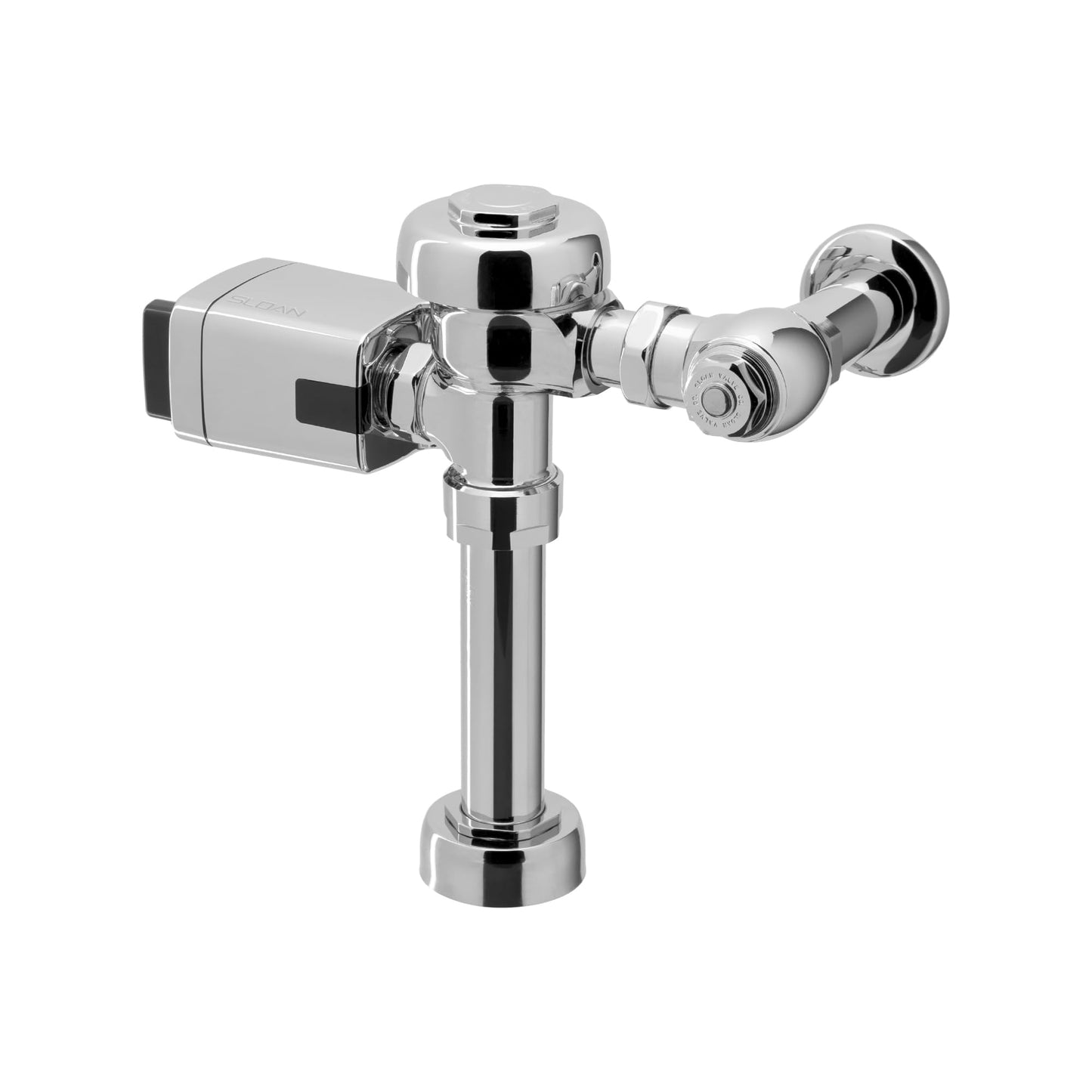 Sloan Regal 111 SFSM Exposed Sensor Water Closet Flushometer, 1.6 GPF Flush Valve - Infrared Sensor w/True Mechanical Override, Single Flush, Fixture Connection Top Spud, Battery Powered, 3980095