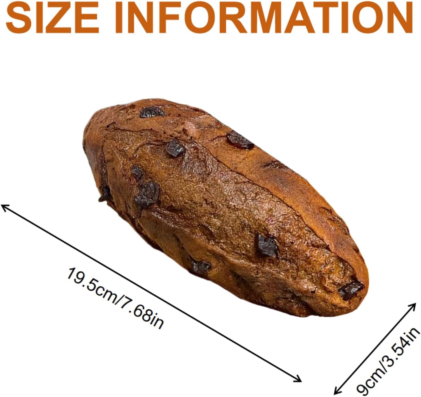 Generic Artificial Fake Bread Realistic Simulation French Bread Loaf PU Foam Food Prop for Bakery Kitchen Decoration