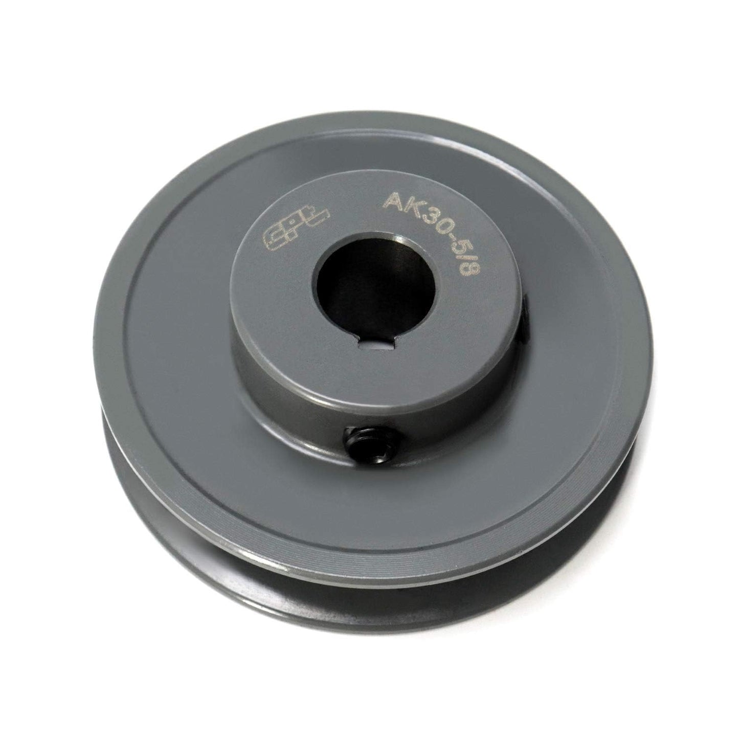 QWORK Single Groove Web Sheaves, 3"OD 5/8"Bore V-Belt Sheave, A Belt Section, for V-Belt,AK30-5/8