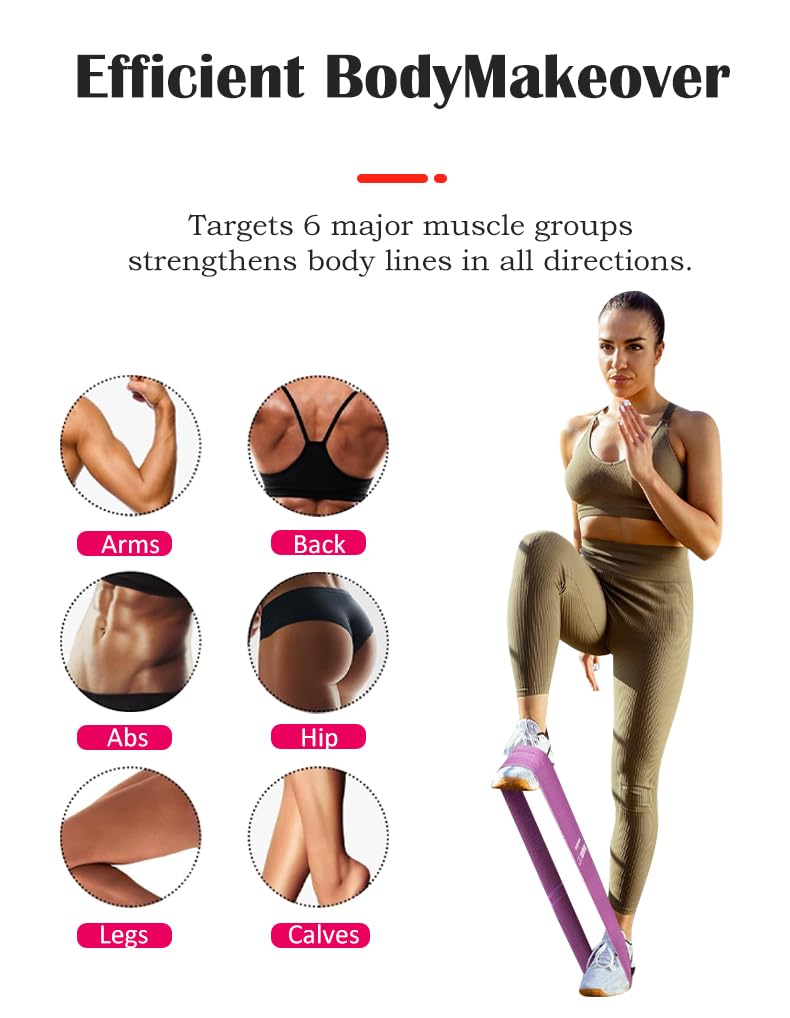 Premium Fabric Resistance Bands Set for Women (3-Pack or 6-Pack) – Non-Slip Workout Bands for Glutes, Legs & Hips – Elastic Booty Bands with Carry Bag, Ideal for Home Fitness, Yoga & Pilates