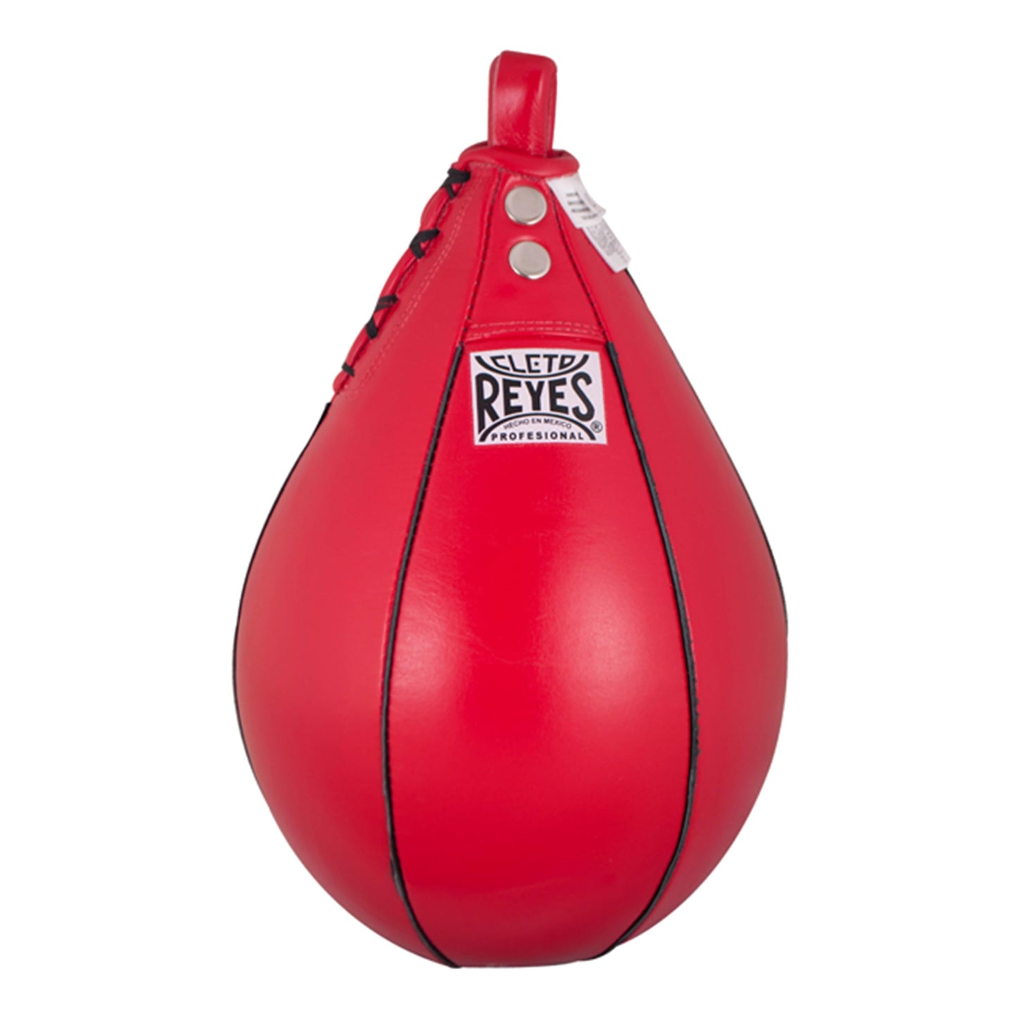 CLETO REYES Platform Leather Punching Speed Bag for Boxing, MMA, Muay Thai, Training Equipment, Classic Red, Mini