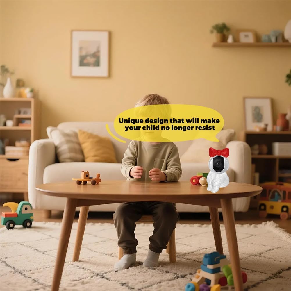 SHDIEHJFMLDH Creative Indoor Camera Housing for Baby Monitor, Dog Camera, Suitable only for Spherical Monitor Device