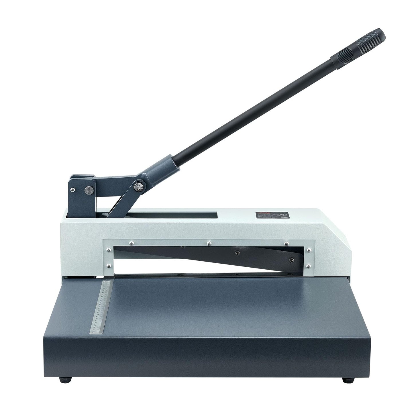 VEVOR Guillotine Sheet Metal Shear, 12 in Manual Hand Plate Shear, Heavy Duty Metal Plate Cutter Tool, with Solid Steel Frame, High Precision, for Cutting PCB Boards, Aluminum, Steel, Copper, Plastic