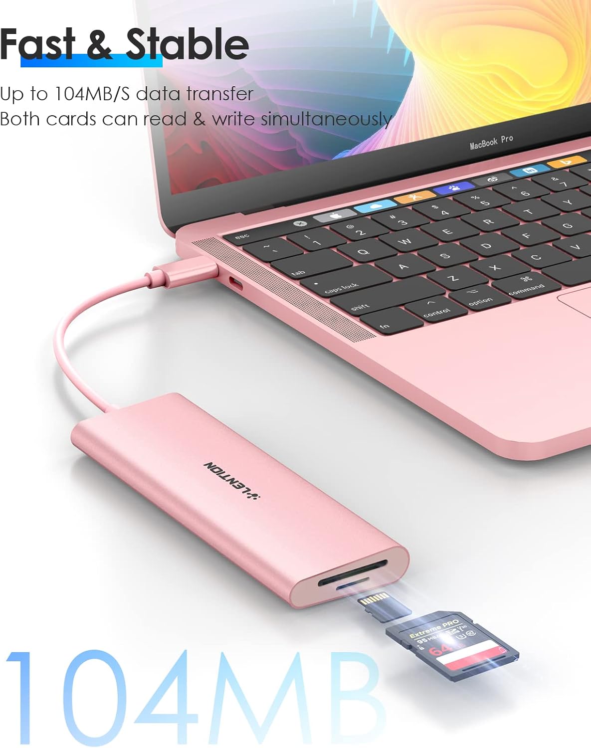 LENTION 7-in-1 4K 100W 3 3.0 2016-2025 (CB-C36B, USB C Multiport Hub with HDMI, PD, USB Ports, SD/MicroSD Card Reader