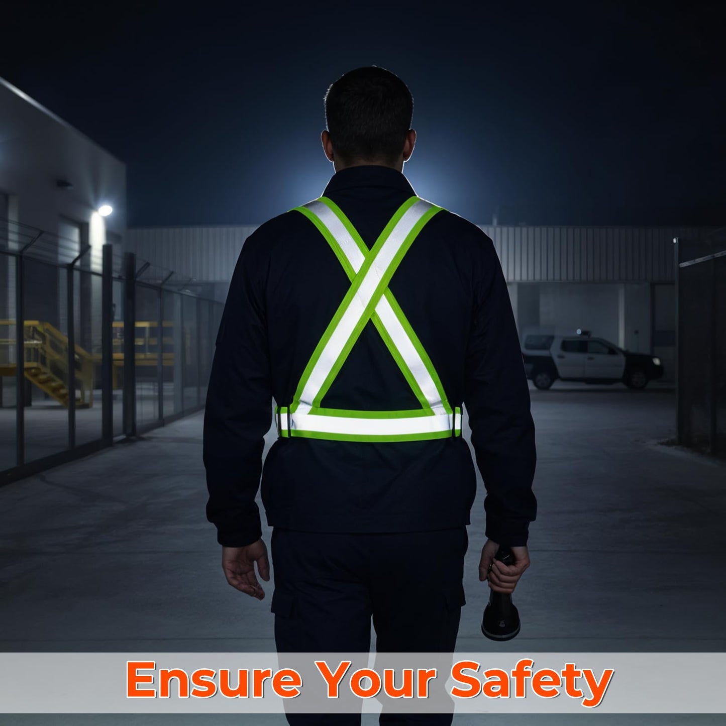 IANFAN 20 Pcs Reflective Vest Running Gear, High Visible Multicolor Adjustable Reflective Vest Elastic Bright Neon Lightweight Safety Straps for Men Women Night Walking Running Cycling Jogging