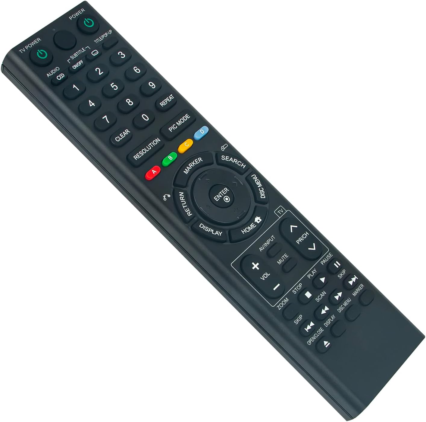 ECONTROLLY AKB68183605 BD390V-N BD390 BD390C BD390V Replaced Remote Control fit for LG Blu-Ray Disc Player Recorder