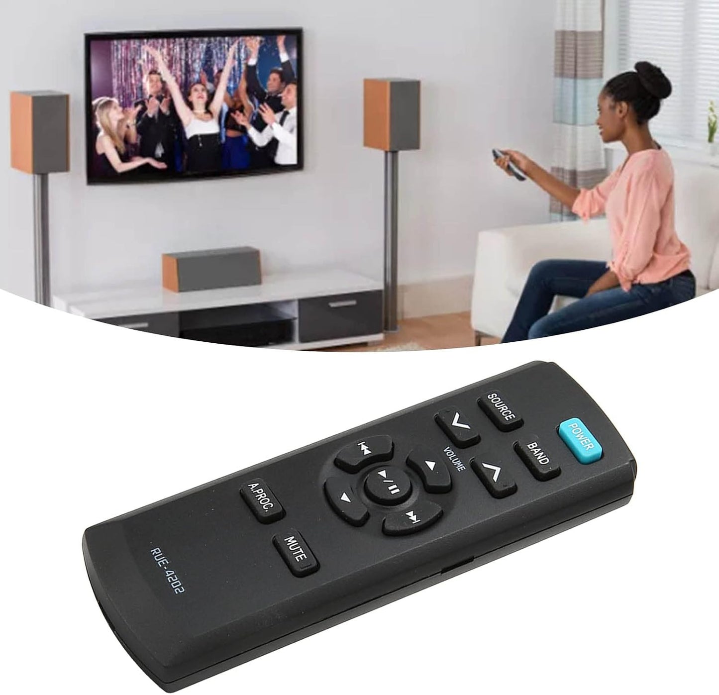 ciciglow 4202 124SXM, 175BT, 73BT, 143BT, 190R, D300R, 164BT, 172BT, Alpine Remote Control, RUE Replacement - for CDE