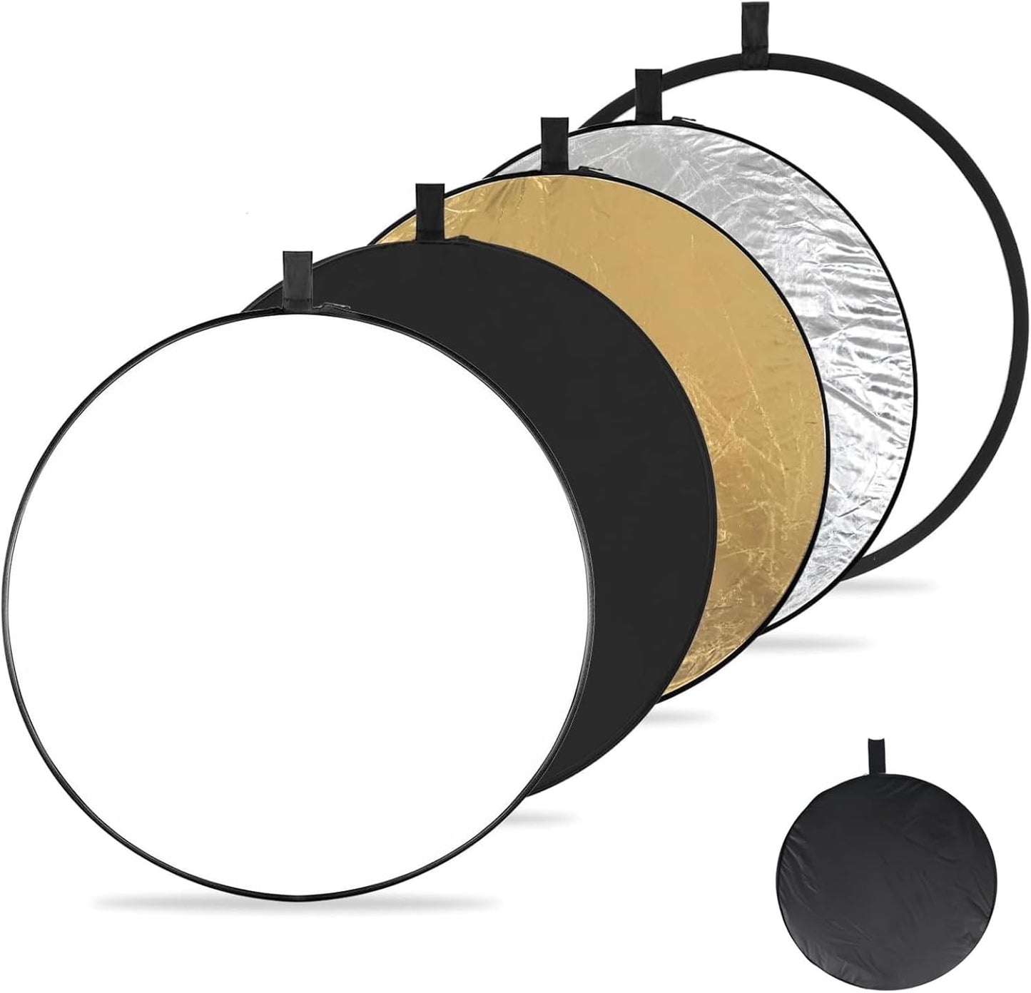 SuperRC 5 1 24'' in Photo Collapsible Photography Reflector Portable Camera Panel for Studio Outdoor Lighting Indoor