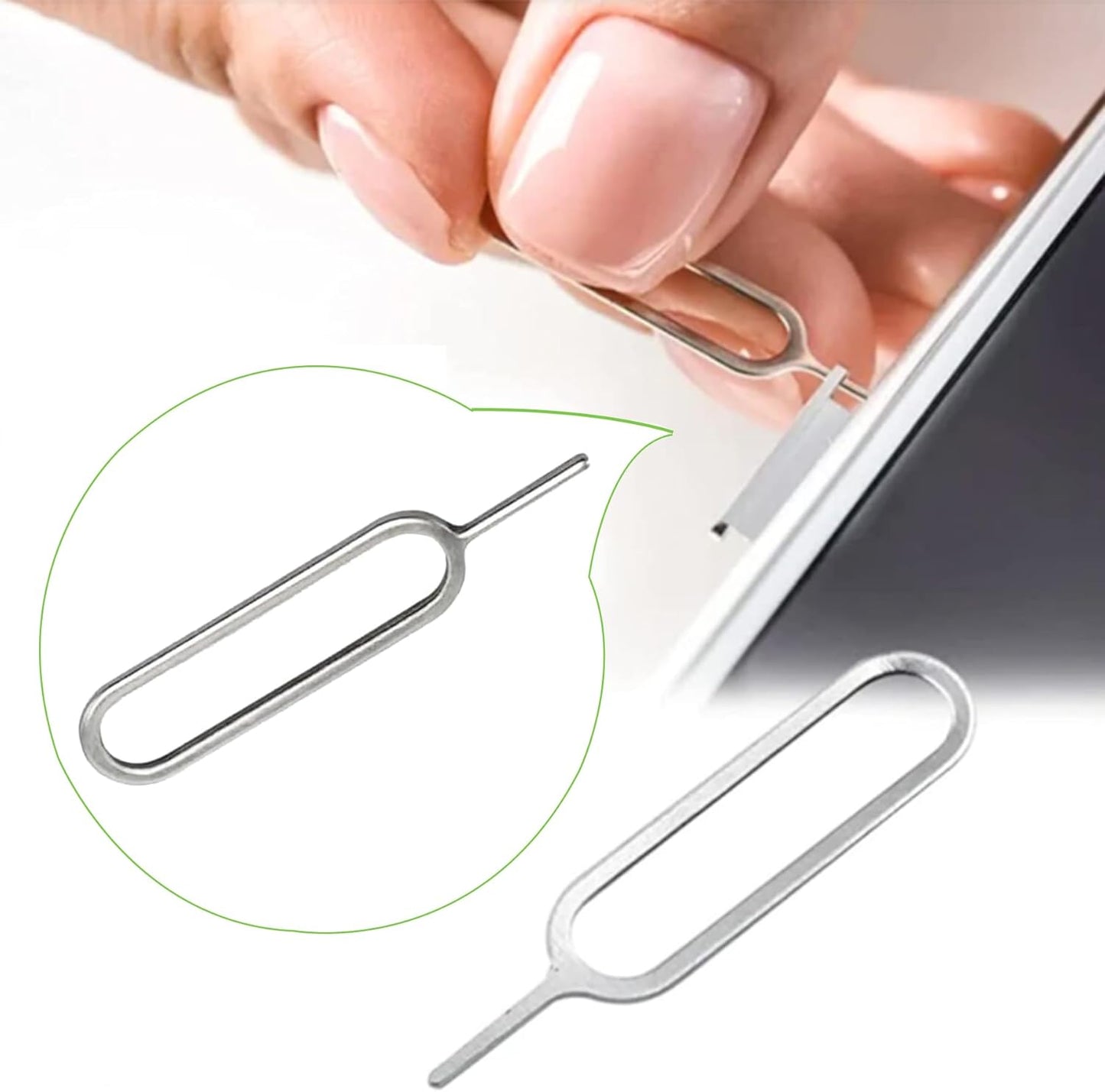 16 Set, ZukoCert Pieces SIM Card Removal Tool Multi-Functional SIM Ejector Tool, SIM Card Pin, Phone SD Card Removal