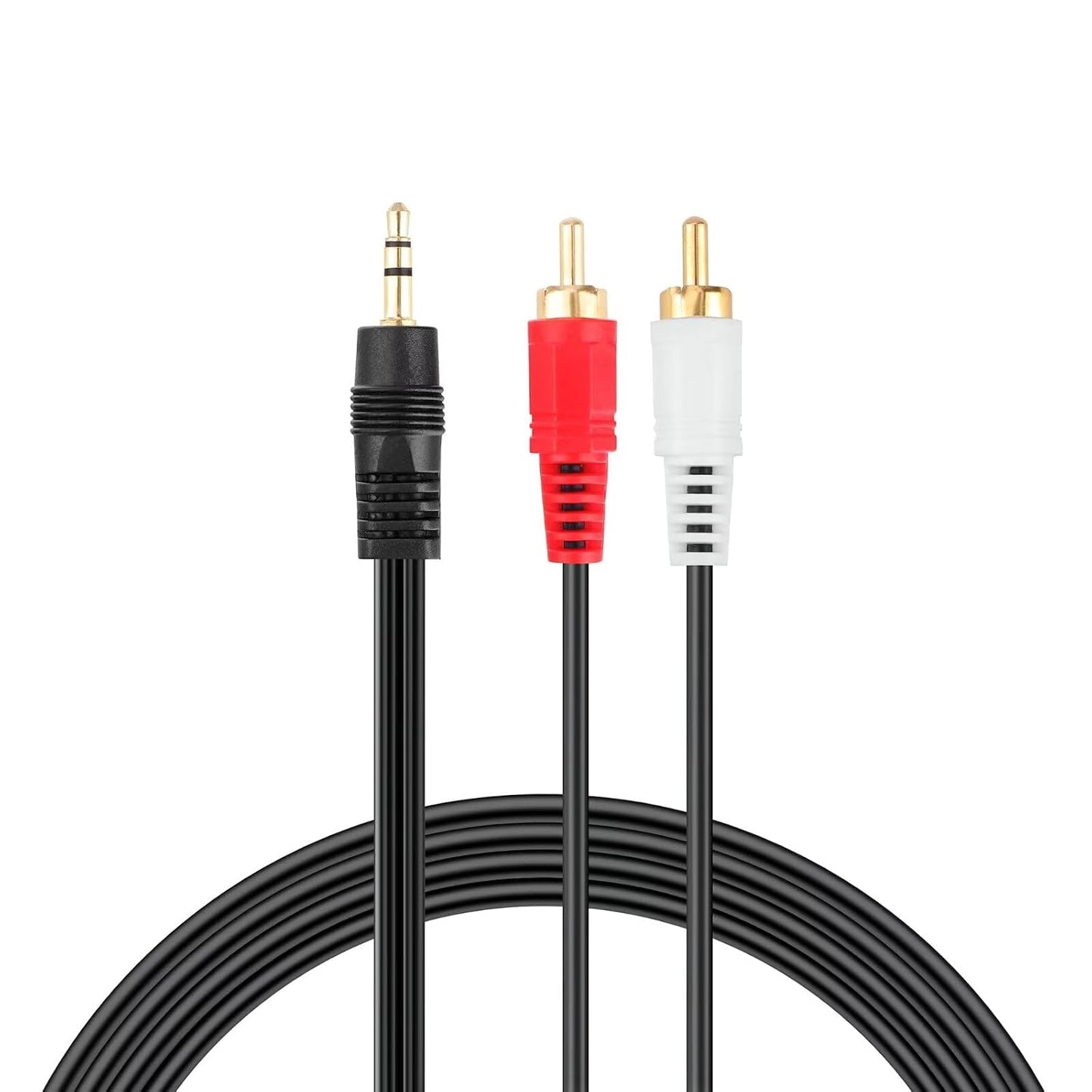 MDCGPower 3.5 mm 2 5 Solo5 15 20 QC2 QC15 2 3 to RCA Stereo Cable Audio Cord Compatible with TV Soundbar Sound Home