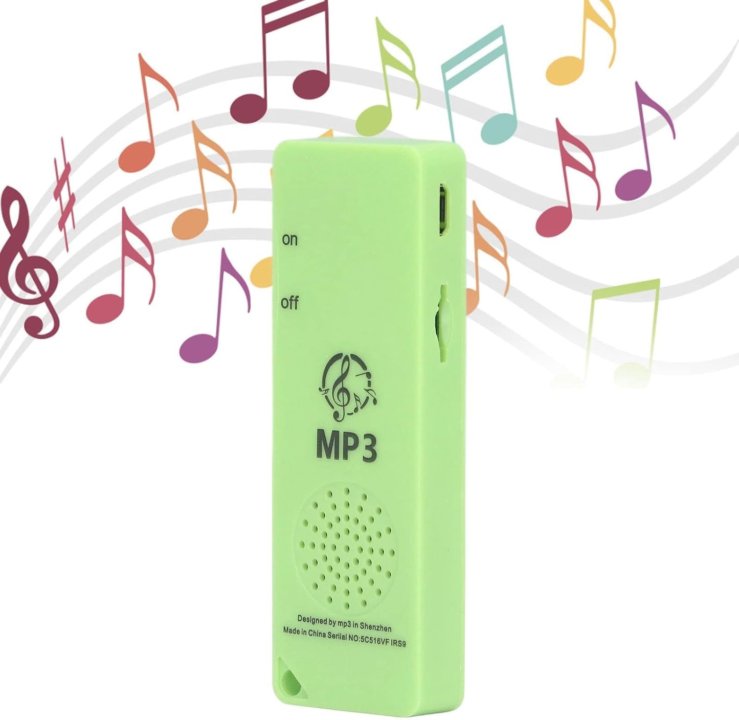ASHATA MP3 MP3 64GB Player, Portable Music Player for Students, Lossless Sound Compact Mini Player, Supports up