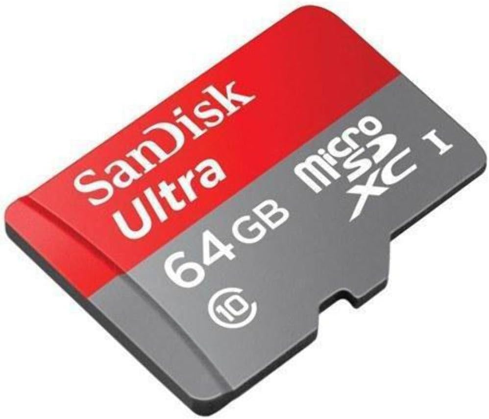 Sandisk 64 48MB/s (SDSQUNB-064G-GN3MN) Ultra GB Micro SDHC/Micro SDXC UHS-I Card Up