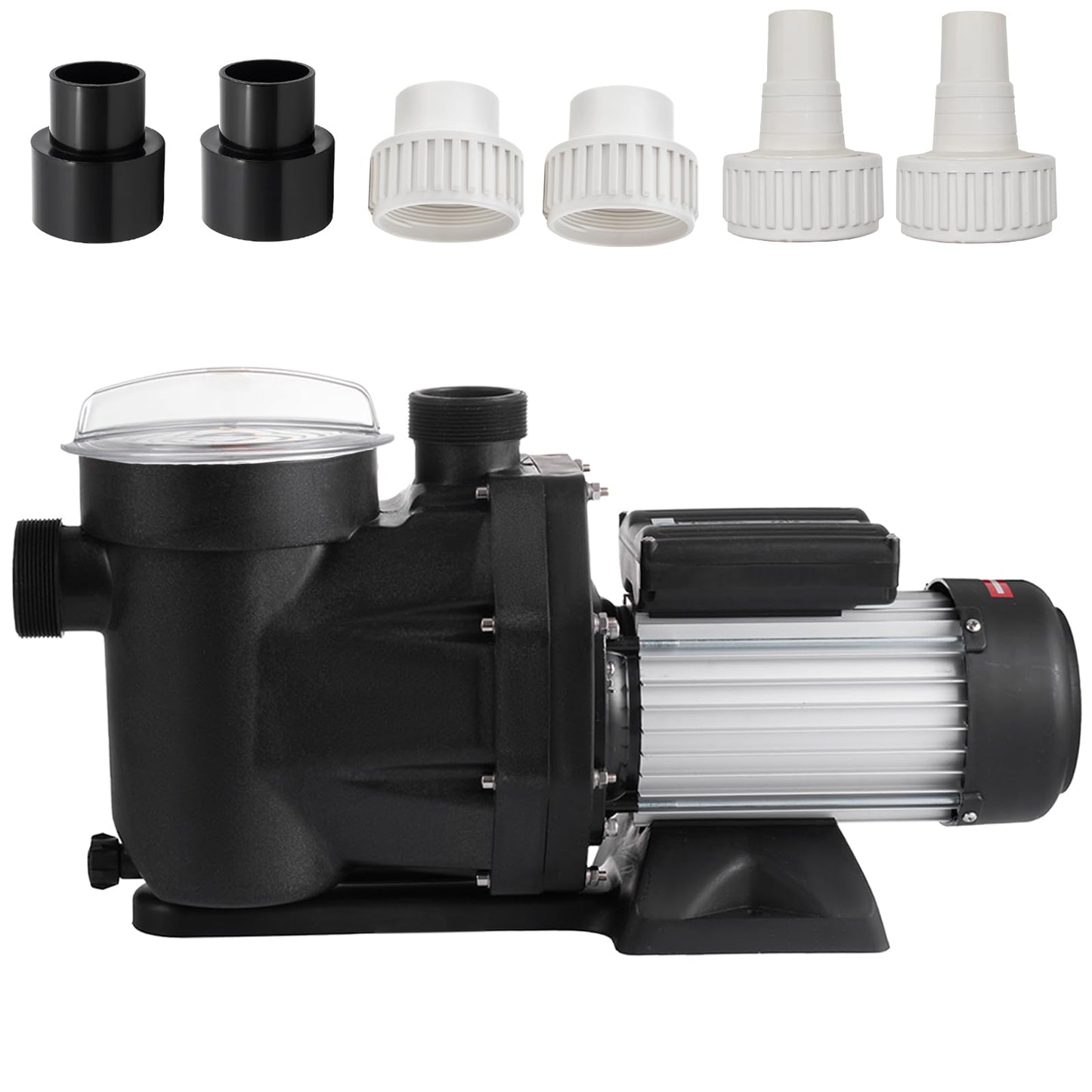 Hxgexin Swimming Pool Pump 2.5HP, 8880 GPH Flow Rate Pool Pump,1850W In/Above Ground Pool Pumps Self Priming Pump 110V for Residential/Commercial Pools, Spas and Hot Tubs, Landscape Fountains