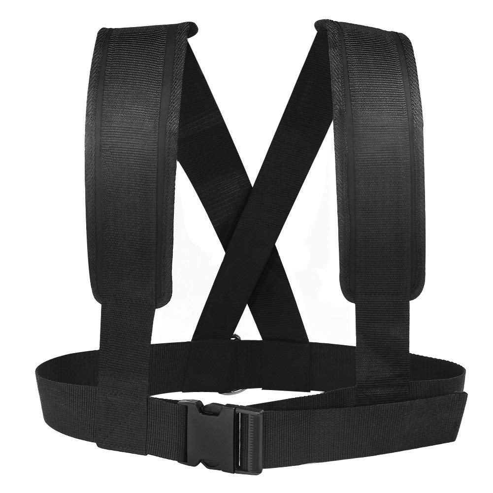 YNXing Sled Harness Workout Resistance and Assistance Trainer Physical Training Resistance Rope Kit Improving Stamina and Strength (6.6FT)