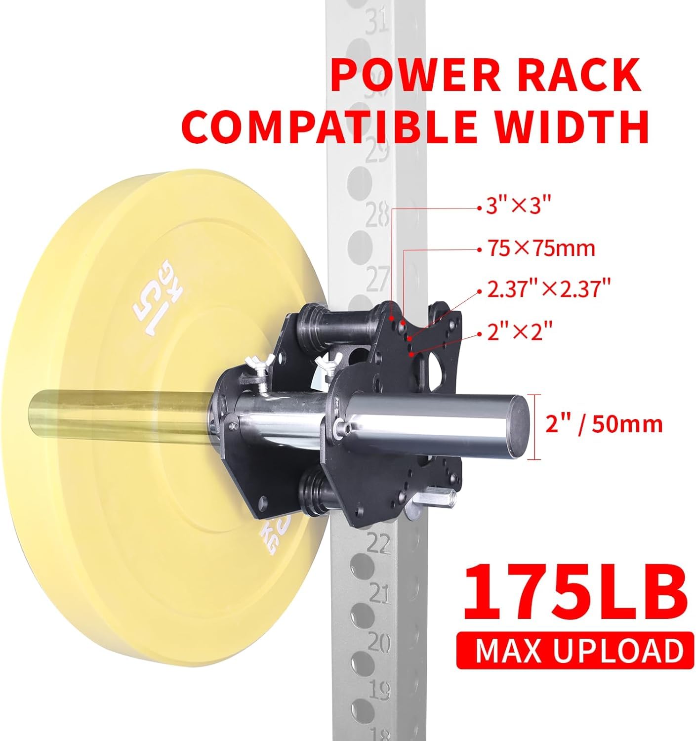 AHTAPFON Smith Machine Attachments for Cable Machine Attachments,Cable Pulley Attachments for Power Rack Attachments,Squat Rack Attachments for Cable Crossover Deep Squat LAT Pull Down