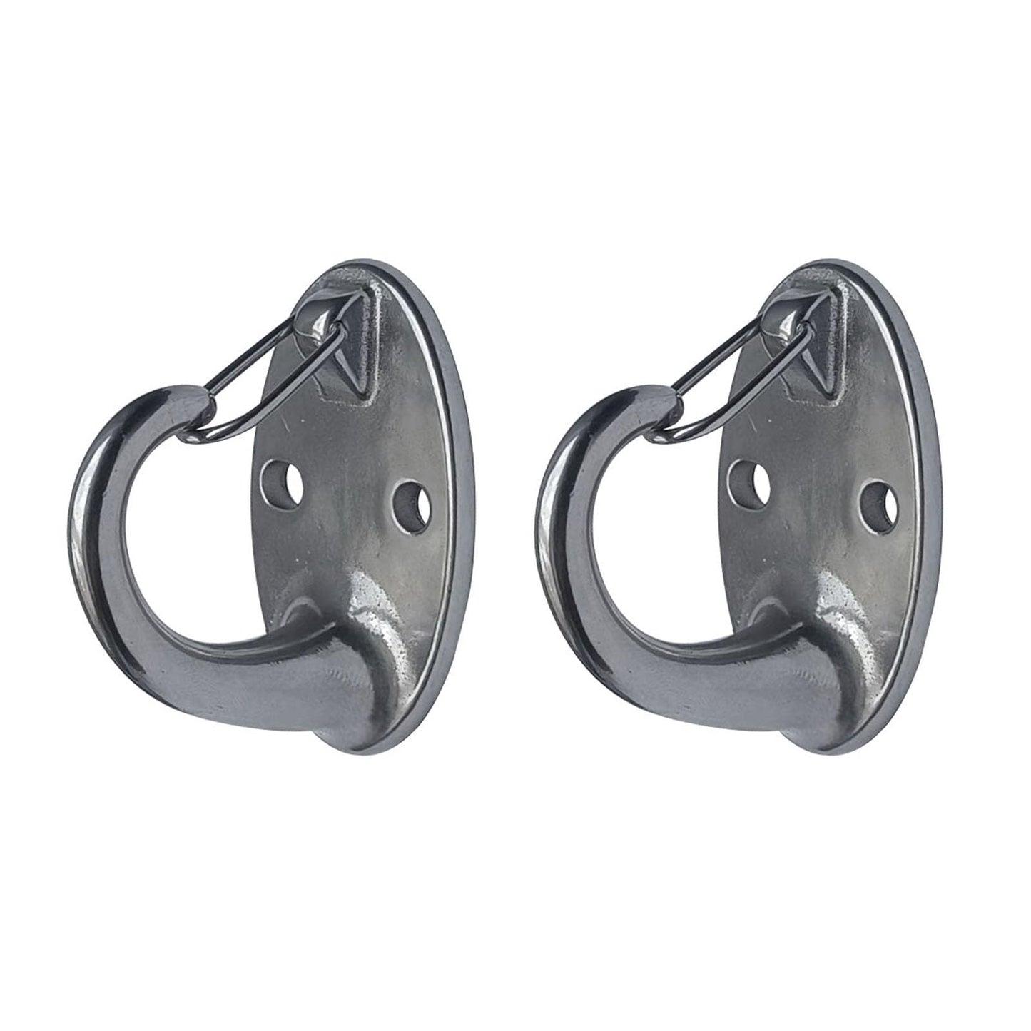 WSOQYEO Heavy Duty Fitness Workout Resistance Band Wall Anchor and Wall Anchor Screw Fittings Suitable for Strength Training Physical Exercises in Home Gyms (Circlip Wall Anchor)