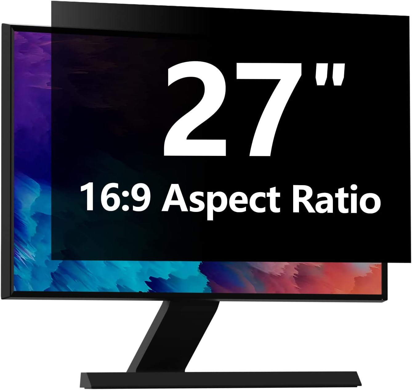 27 Inch 16:9 BenQ(27" 16:9 1 Pack) Computer Privacy Screen Protector with Hp Dell Acer Asus Samsung LG and More