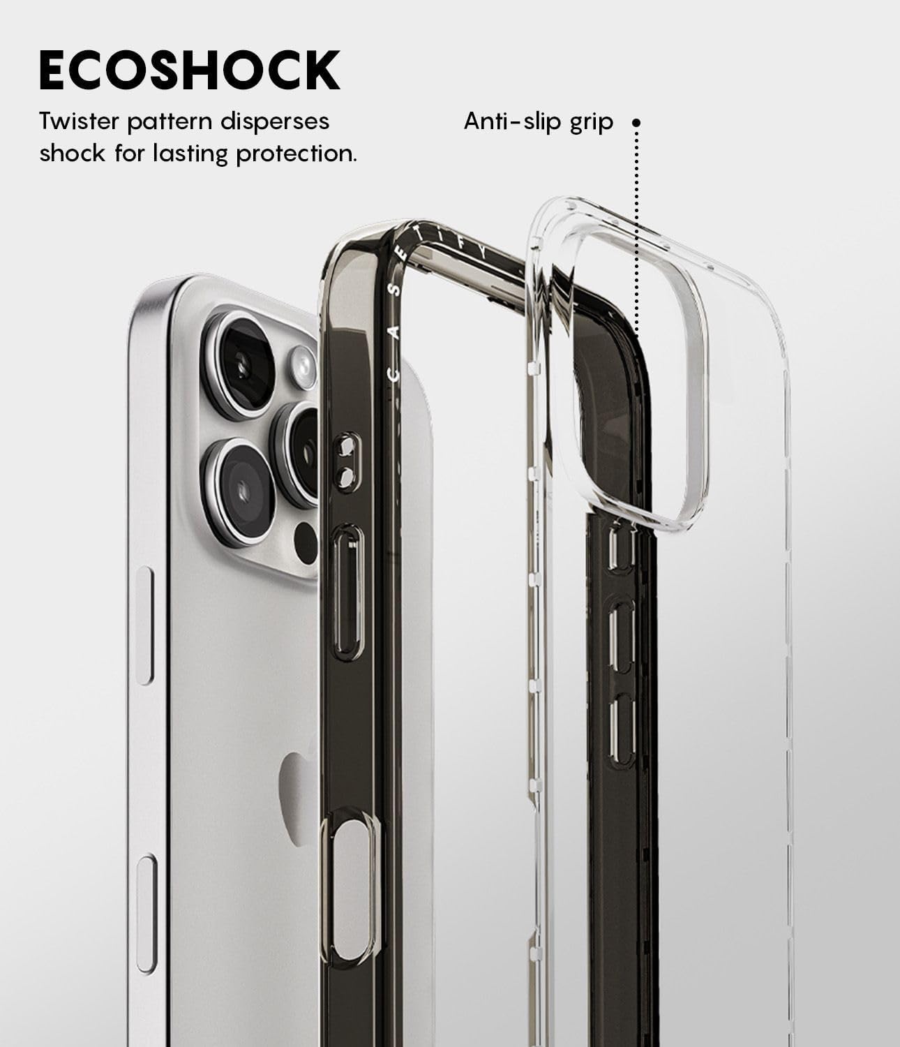 CASETiFY 15 4 2X Compact iPhone Case [Slim and Sleek/Compatible with Magsafe / ft. Military Grade Drop Protection]