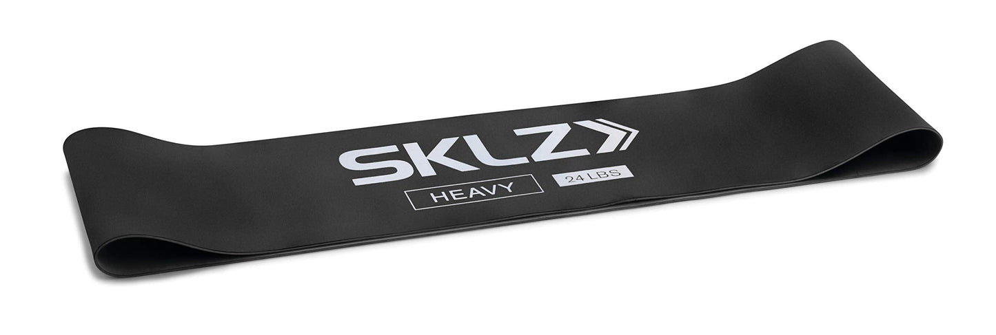 SKLZ Elite Mini Resistance Band, Heavy, Black