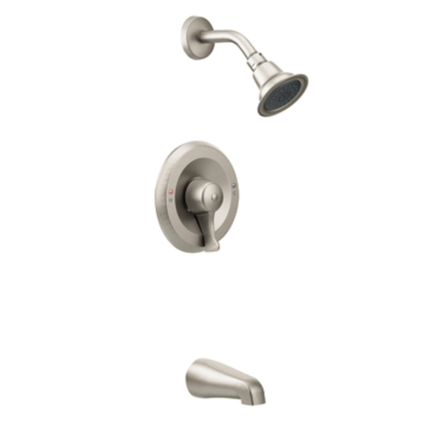 Moen T8389EP15CBN Commercial M-Dura Posi-Temp Tub/Shower Trim, 1.5-gpm, Classic Brushed Nickel