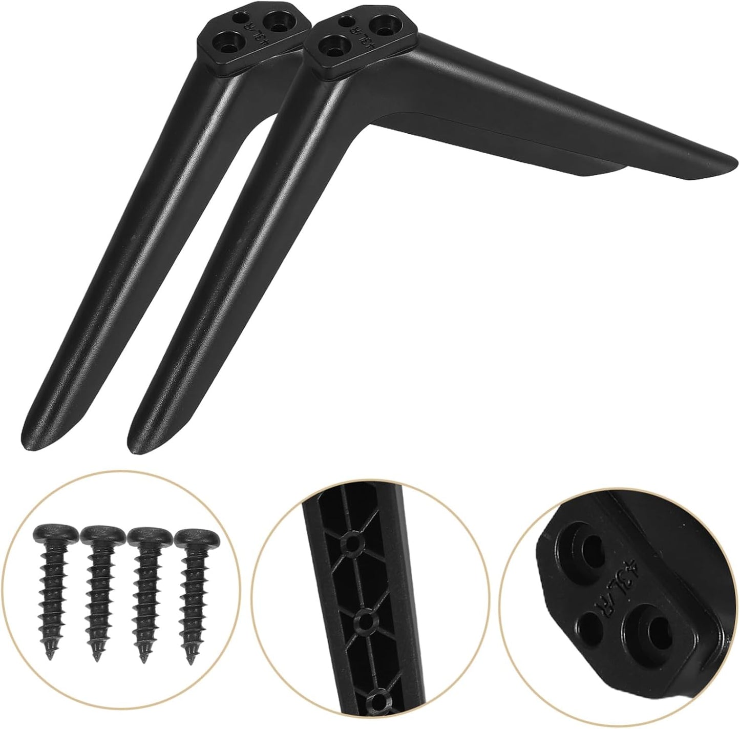 Cabilock 2pcs TV Stand Mounting Screws Replacement for Small TVs