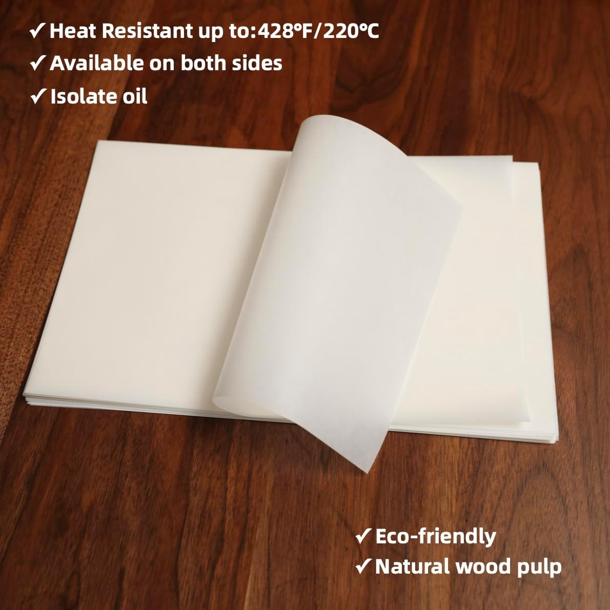 Regine Switzerland Baking Parchment Paper - Non-Stick & Grease-Proof | 1600 Sheets, 18x26 Inch