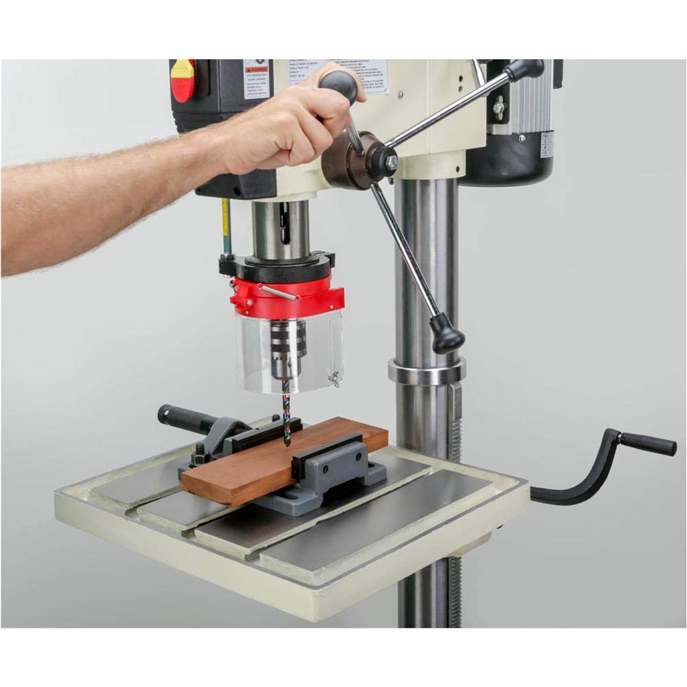 Shop Fox 20 in. 12-Speed Floor Drill Press with 5/8 in. Chuck Capacity M1039