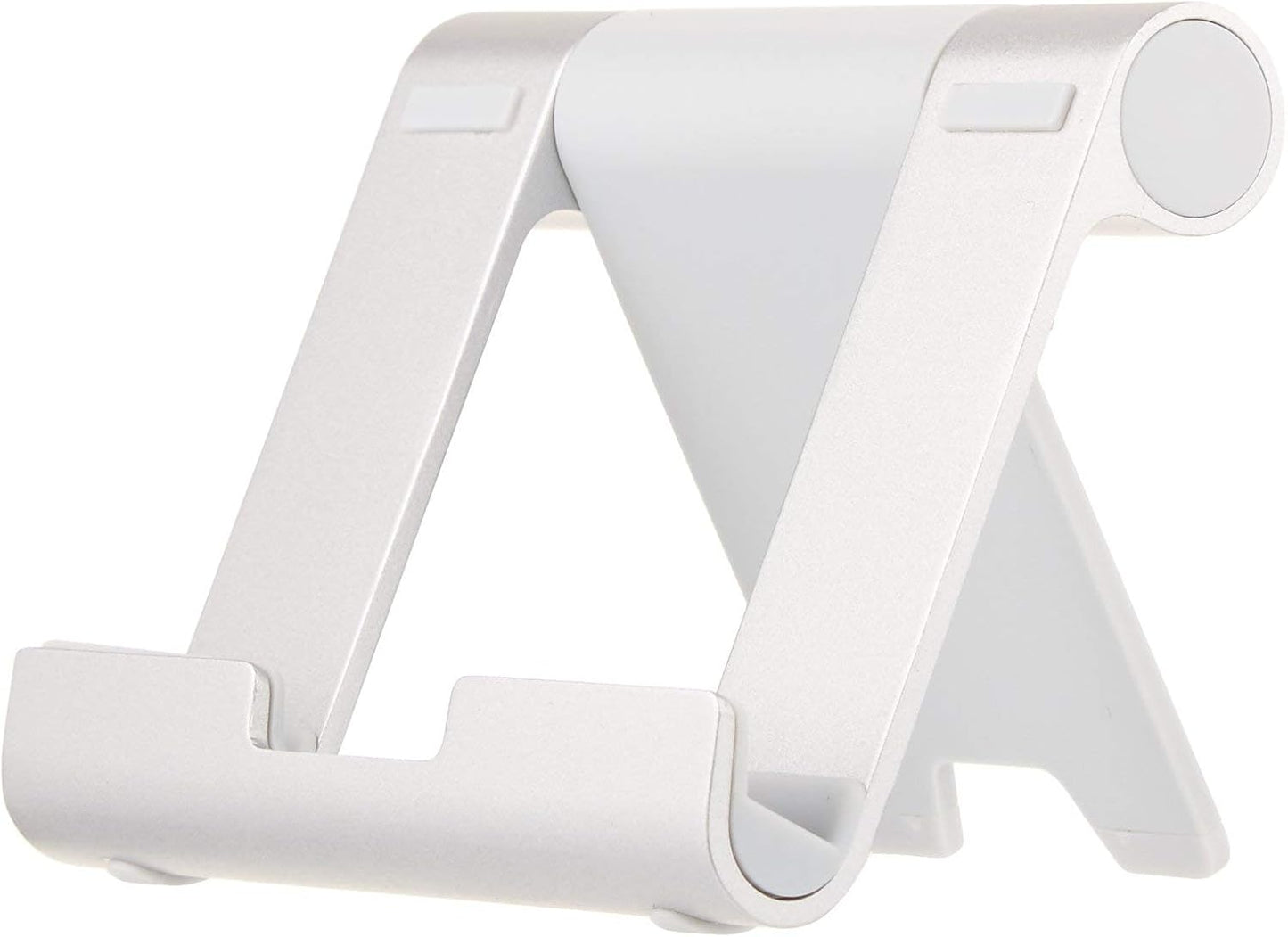 Amazon Basics Multi-Angle Portable Foldable Stand for Tablets, E-readers and Phones, Non-Slip Desktop Holder for iPads