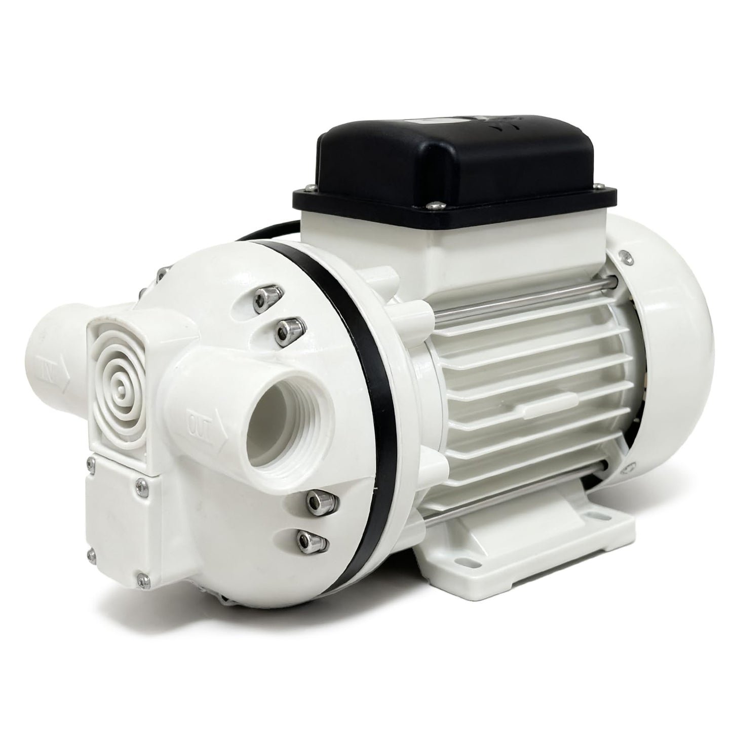 AC 110V-120V Diesel Exhaust Fluid Transfer Pump Self-Priming Electric Diaphragm DEF Pump for Urea, Oil, Water & Irrigation.Diaphragm Pumps with 400W, 10.6 GPM, 36ft Lift（White）