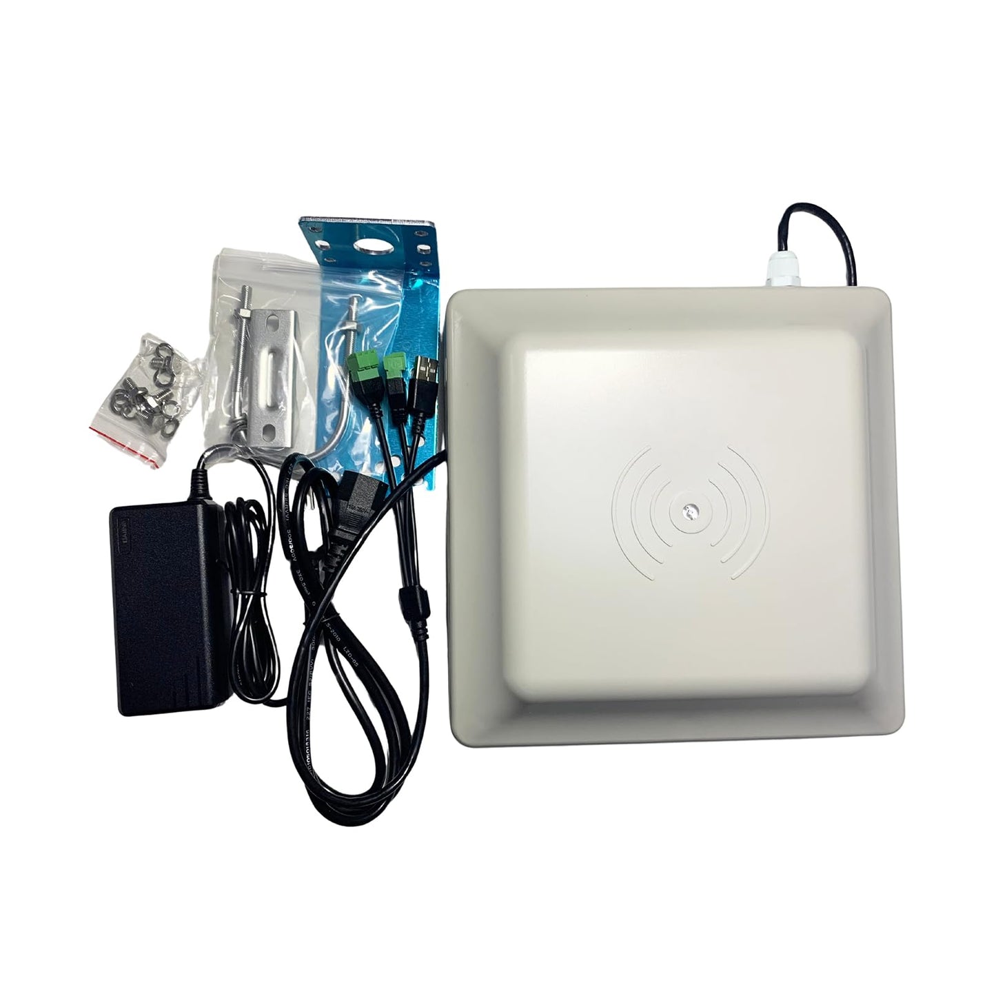 YANZEO SR681 UHF RFID Reader 6m Long Range Outdoor IP67 8dbi Antenna USB RS485 Wiegand26/34 Output UHF Integrated Reader
