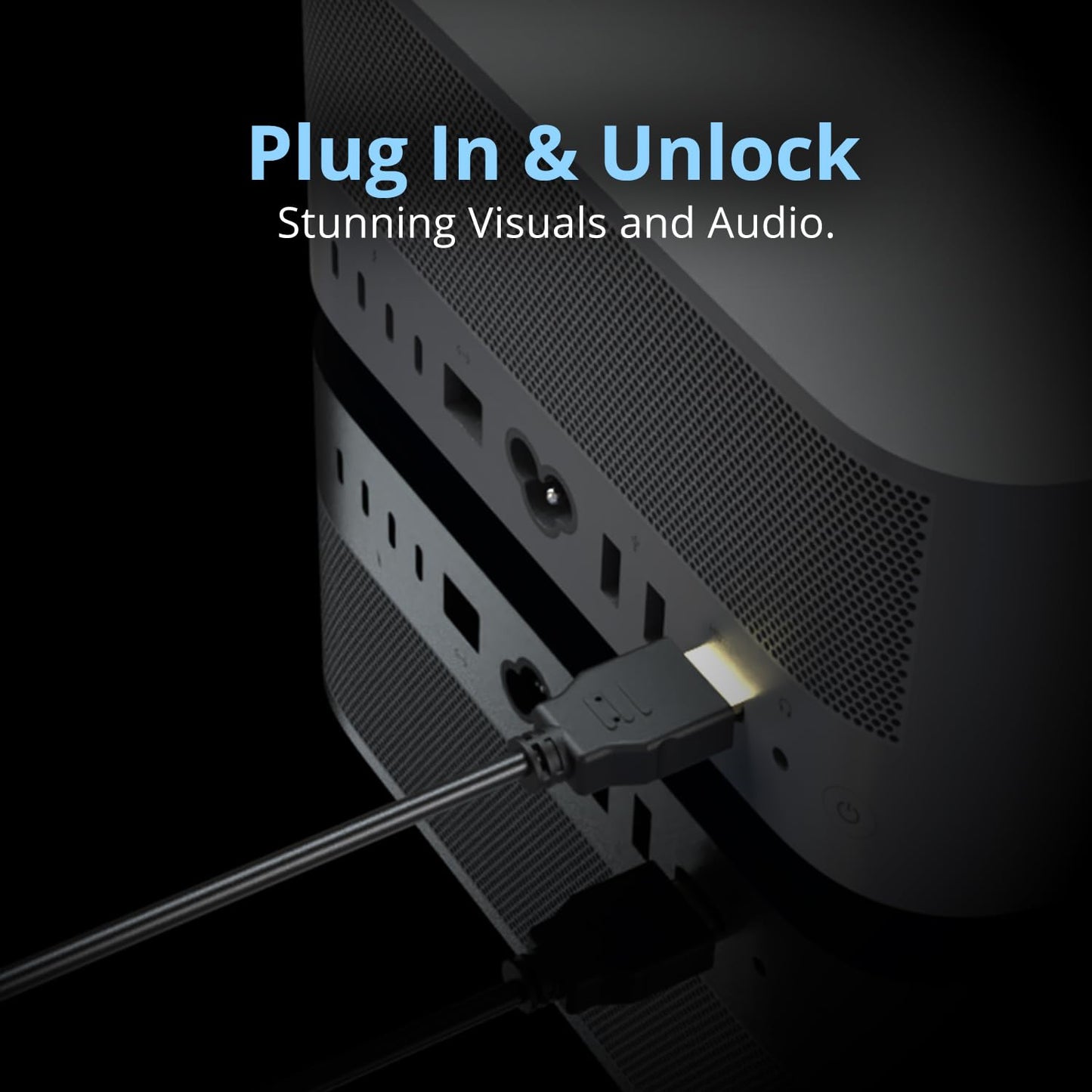 5ft 1.4 1920x1080 144Hz 100Hz 60Hz 1.5m Kado HDMI Cable, High Speed HDMI with Ethernet FHD HDCP, Male-to-Male Length