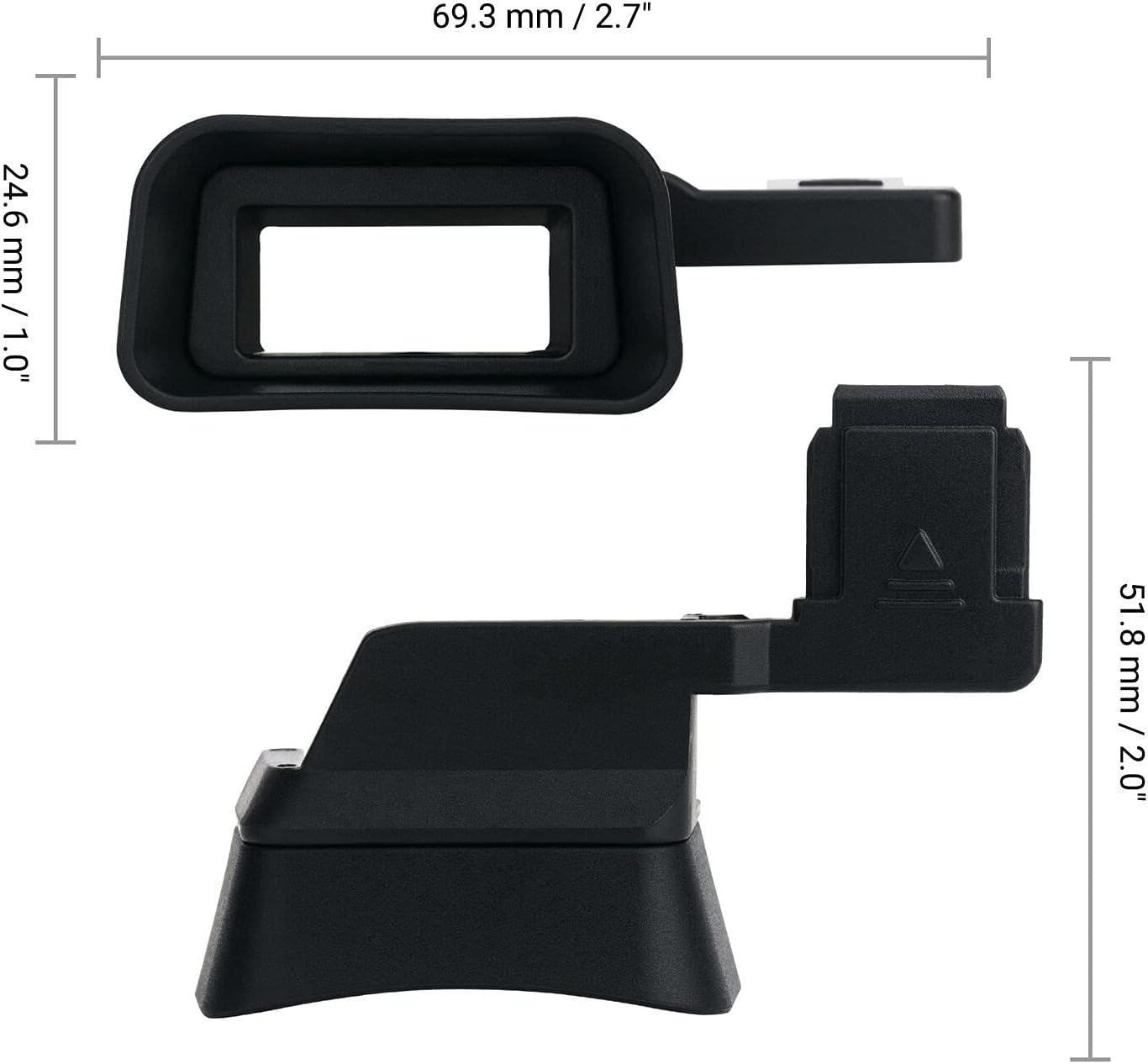 DAGIJIRD A7C 7C ILCE-7C Extend Camera Eyecup Eyepiece Viewfinder Camera Protector Replacement Part for Sony Alpha