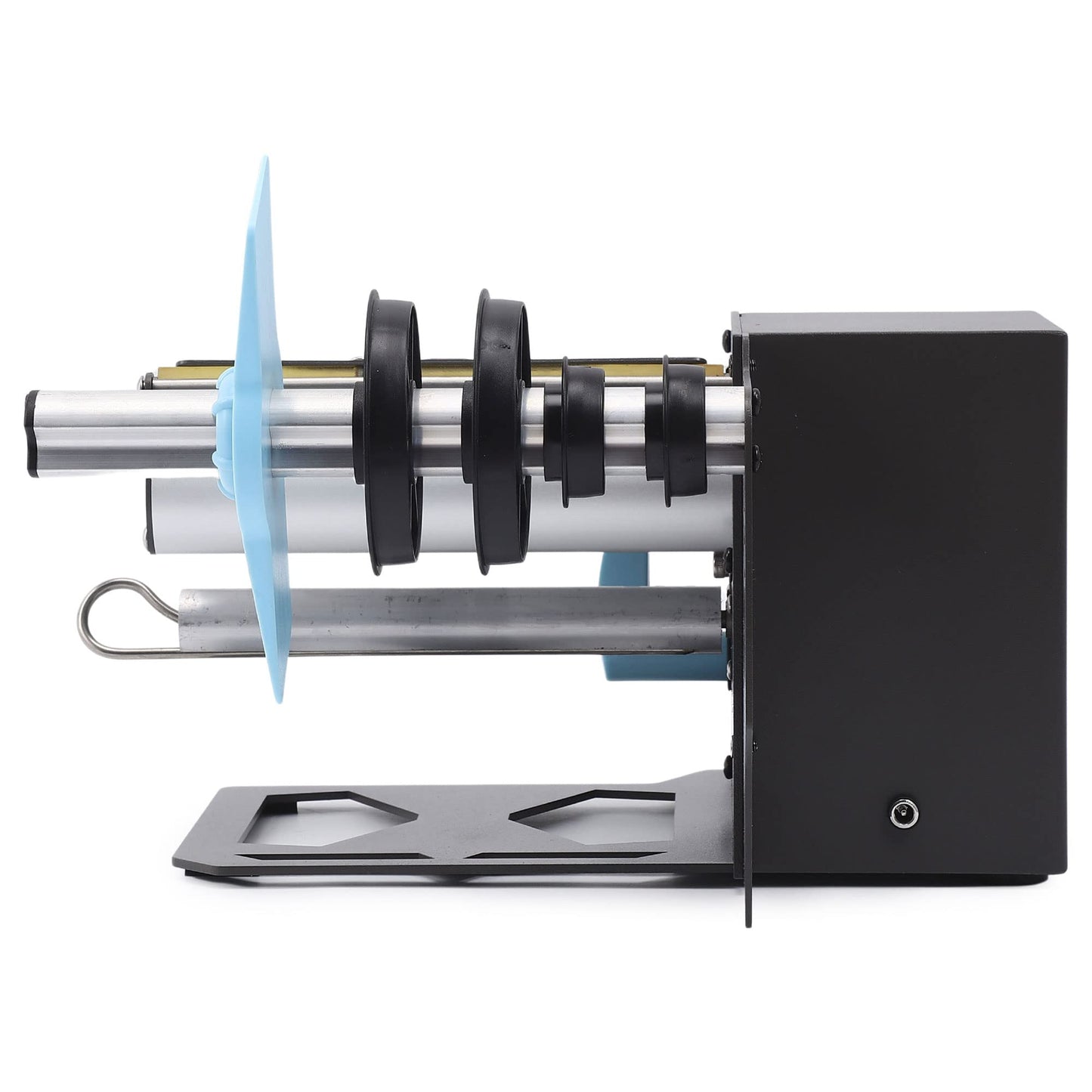 U.S. Solid Automatic Label Dispenser for Rolls and Fanfold Labels - Translucent and Opaque - Adjustable Speed - Core Sizes 1", 1.5", 3" - Width 0.2-7 in - Length 0.2 in-∞