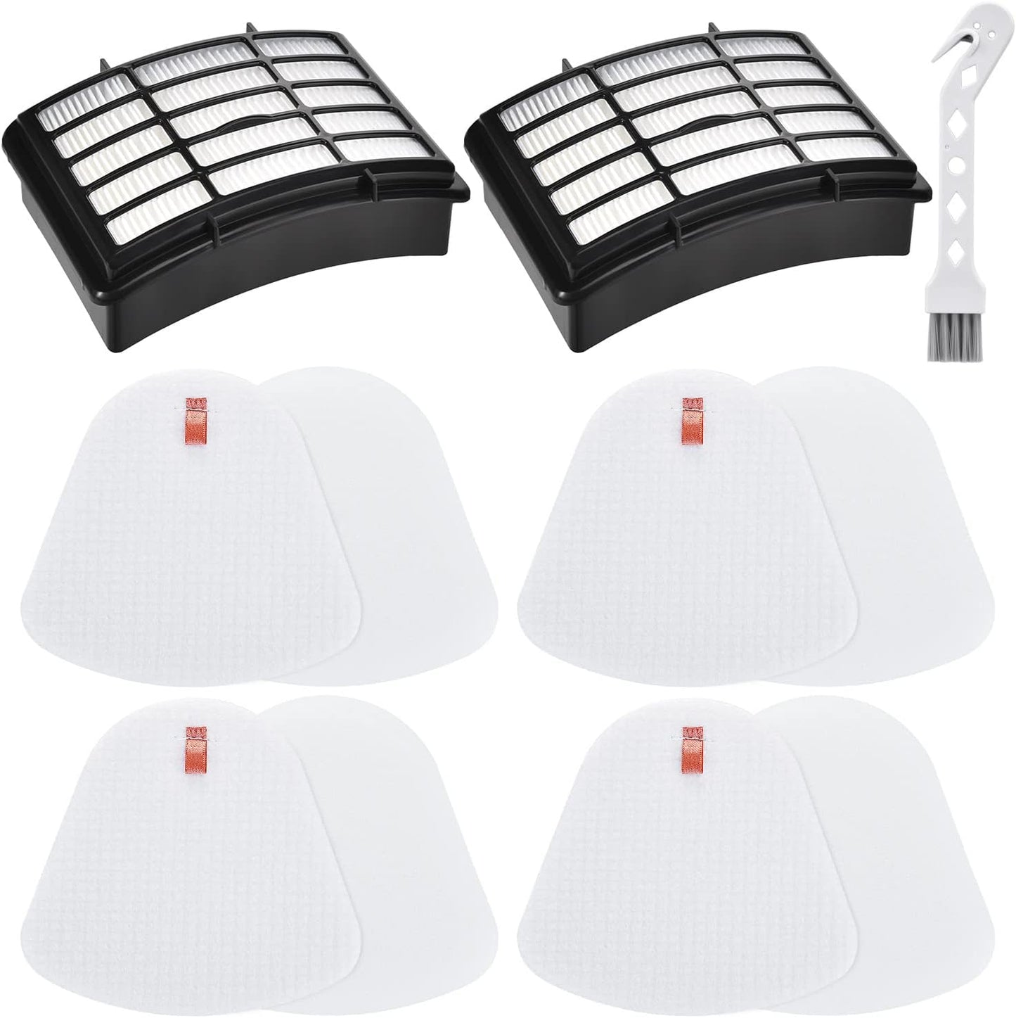 Shark Navigator Lift-Away Vacuum Filters - 2 HEPA + 4 Foam & Felt Replacement Set | Compatible with NV350 Series