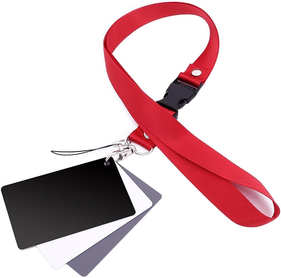 Macolink 18% (3.35" 2.2") White Balance Grey Cards Gray Cards Custom Color Calibration DSLR/SLR/Evil Camera Checker