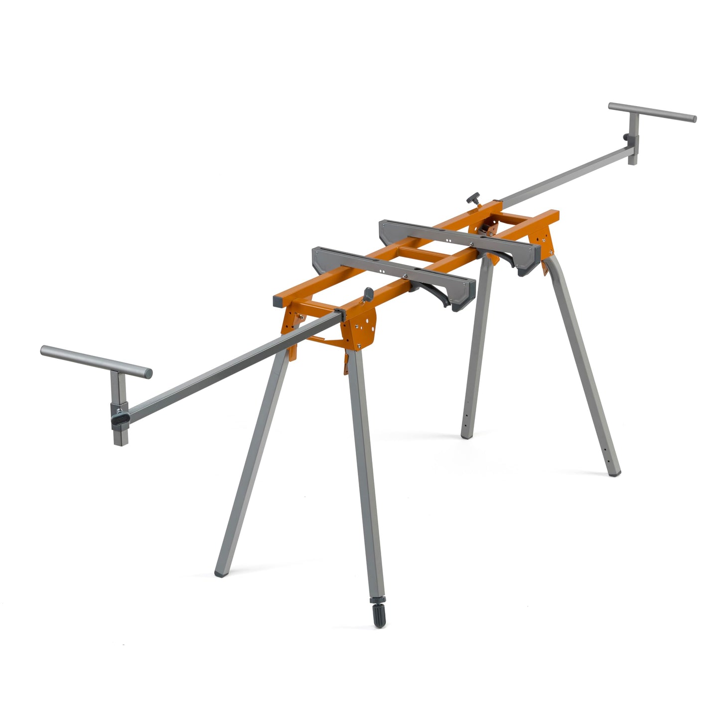 BORA Portable Miter Saw Stand 2nd Generation - Quick release Tool Mount - 114 Inches of Material Support - Universal Folding Compound Mitre Saw Stand fits Dewalt, Milwaukee, Ridgid, Bosch Chop Saws PM-4020