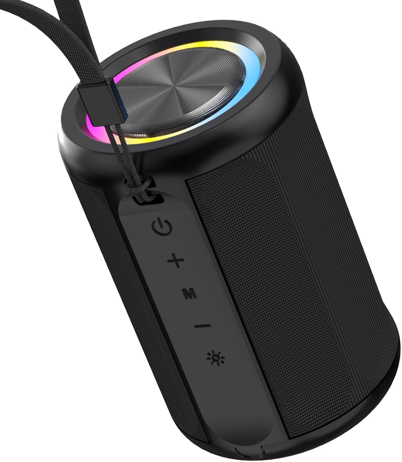 CofunKool 5.4, Small Portable Bluetooth Speaker with RGB Light, Clear Stereo Sound, Wireless Speaker Bluetooth TWS