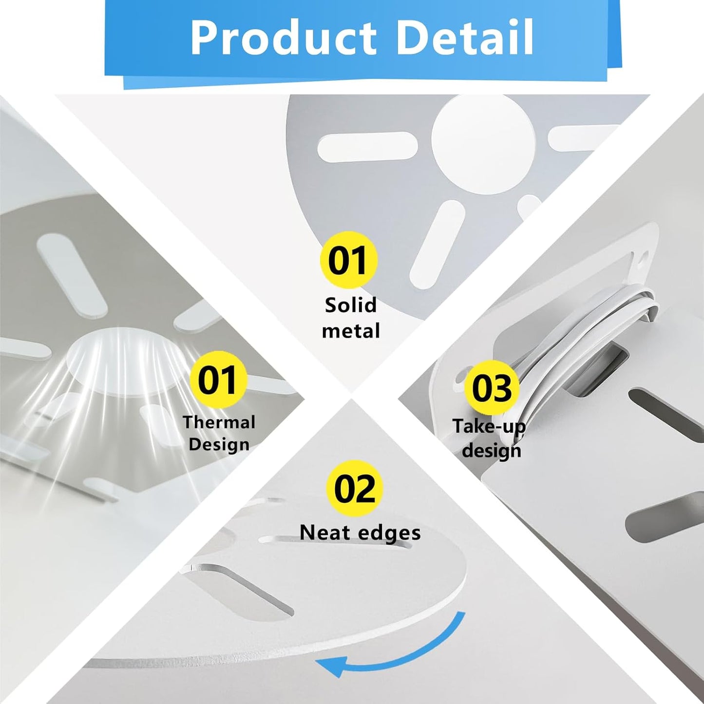 Roolaudk Space-Saving(1) Floating Shelves for Wall Mount Holder for Flower PSecurity Camera for Baby Monitor, Dog