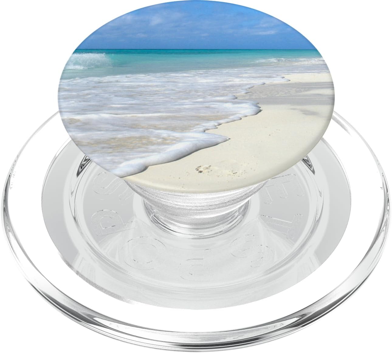 CJ Grips Summer Beach and Ocean PopSockets PopGrip for MagSafe