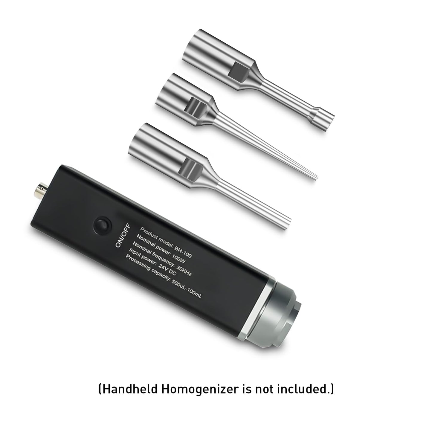 SONOBIO ultrasonic homogenizer Probe,lab Sonicator homogenizer Accessories,Probe Φ3Φ6Φ8 mm, Titanium Alloy (Ø3mm Probe(0.3ml~100ml))