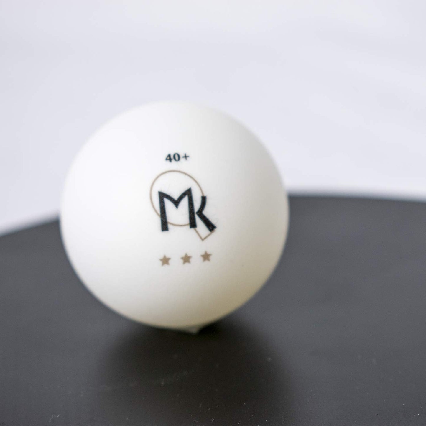 Martin Kilpatrick 3 Star Table Tennis Balls - 6 Pack - 40mm Ping Pong Balls - White - Poly Ping Pong Balls - Excellent Quality - Great For Schools, Homes, And Training